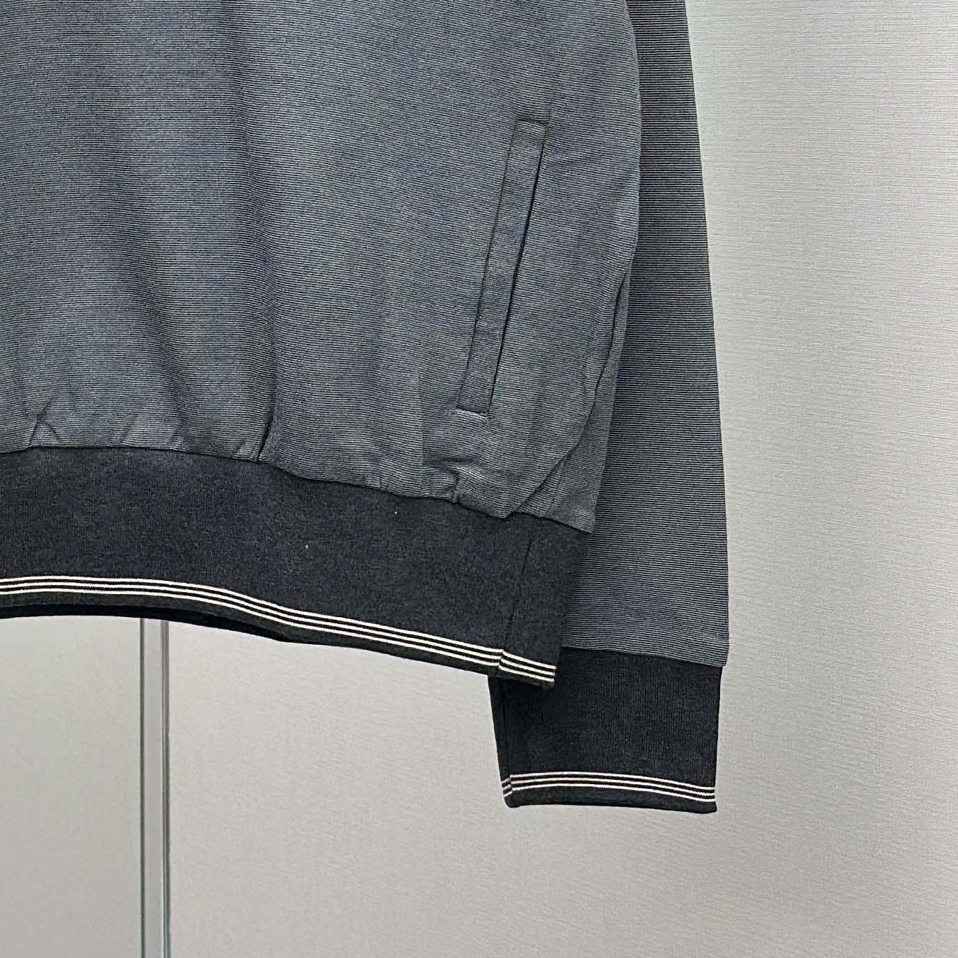 Miu Miu Zipper Sweatshirt - FashionPlug