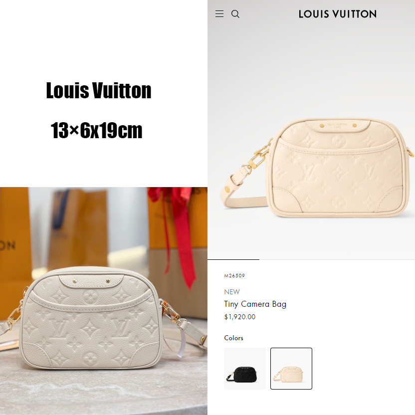 Louis Vuitton Tiny Camera Bag   M26509 - FashionPlug