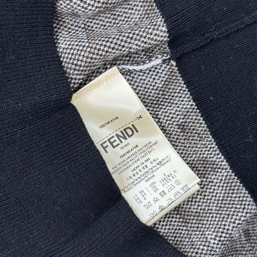 Fendi Multicolour Wool Jumper - FashionPlug