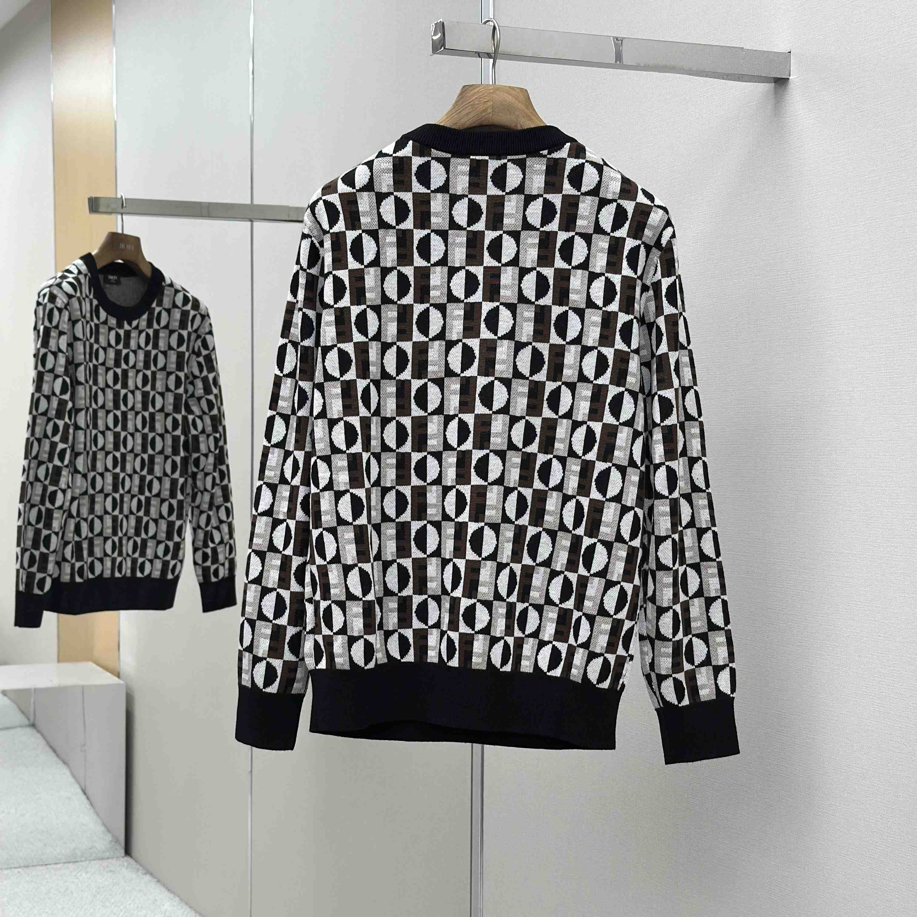 Fendi Multicolour Wool Jumper - FashionPlug