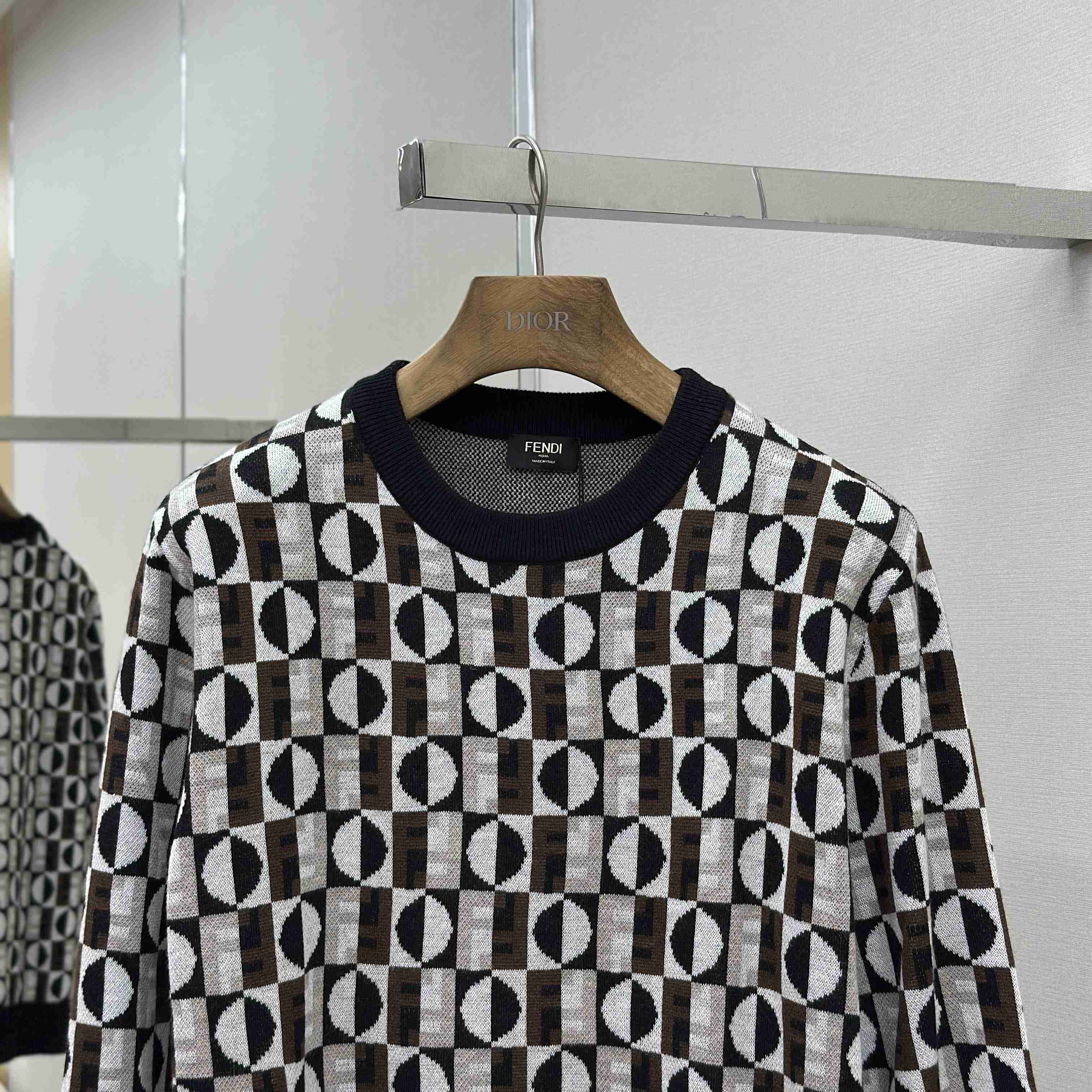 Fendi Multicolour Wool Jumper - FashionPlug