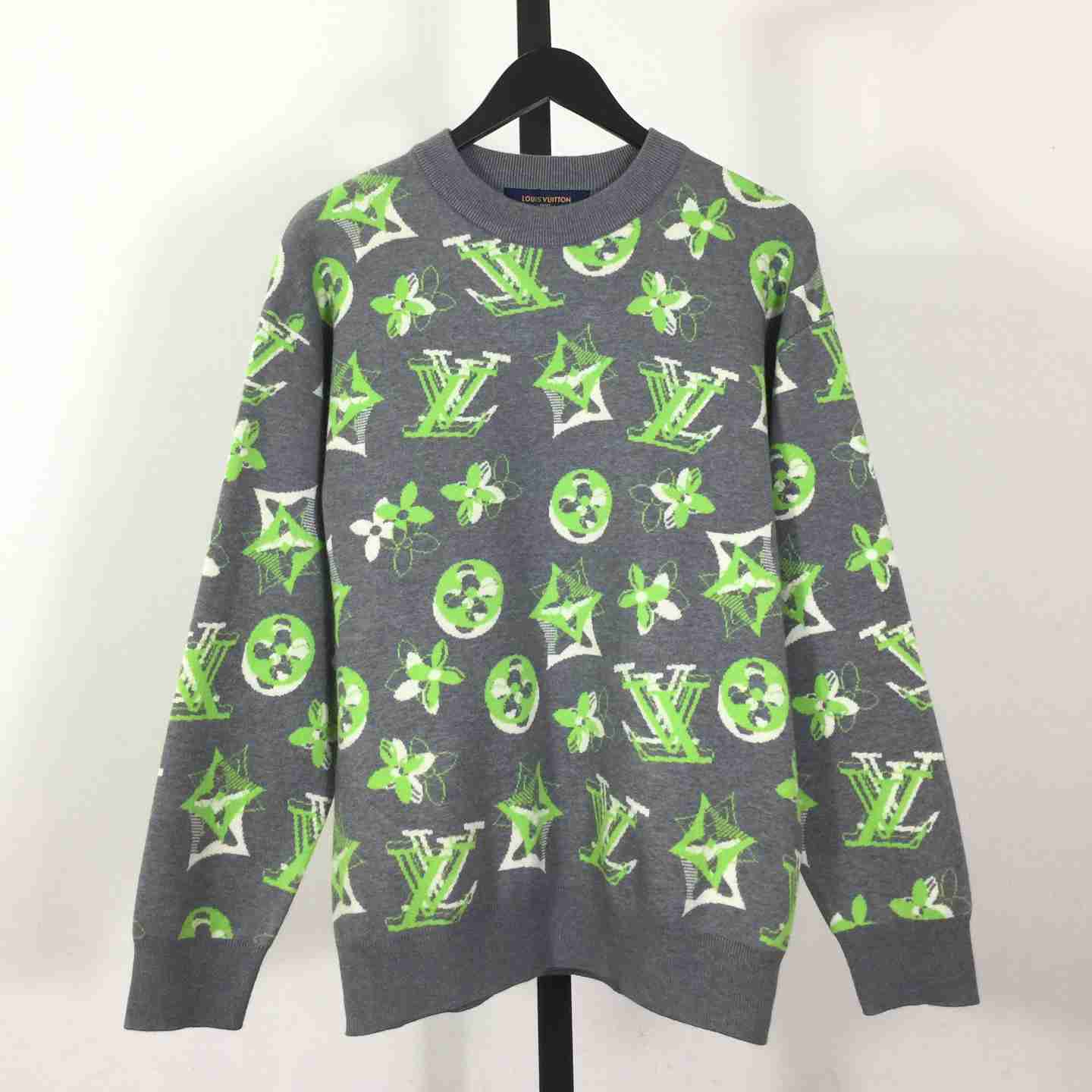 Louis Vuitton Monogram Wool Blend Pullover - FashionPlug