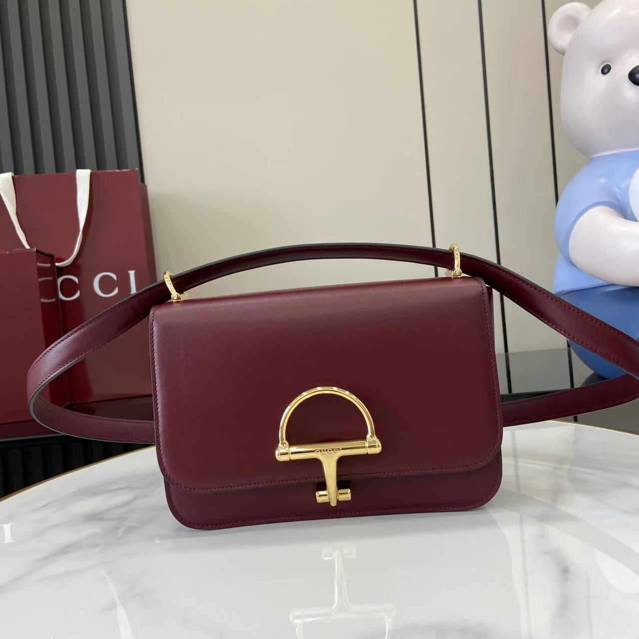 Gucci Siena Small Shoulder Bag - FashionPlug