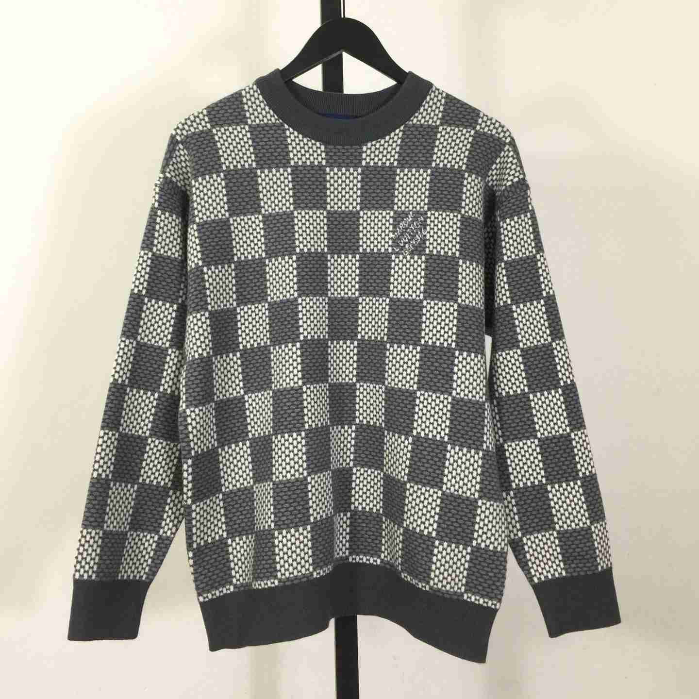 Louis Vuitton Damier Wool Blend Pullover - FashionPlug