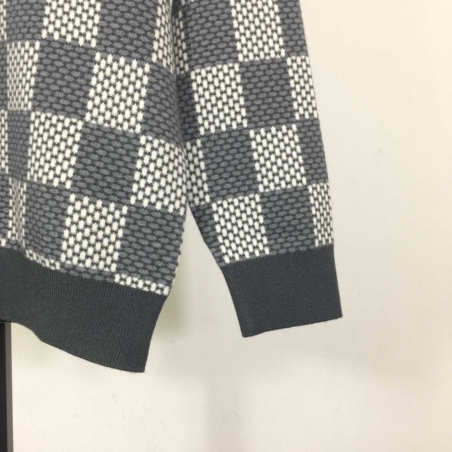 Louis Vuitton Damier Wool Blend Pullover - FashionPlug