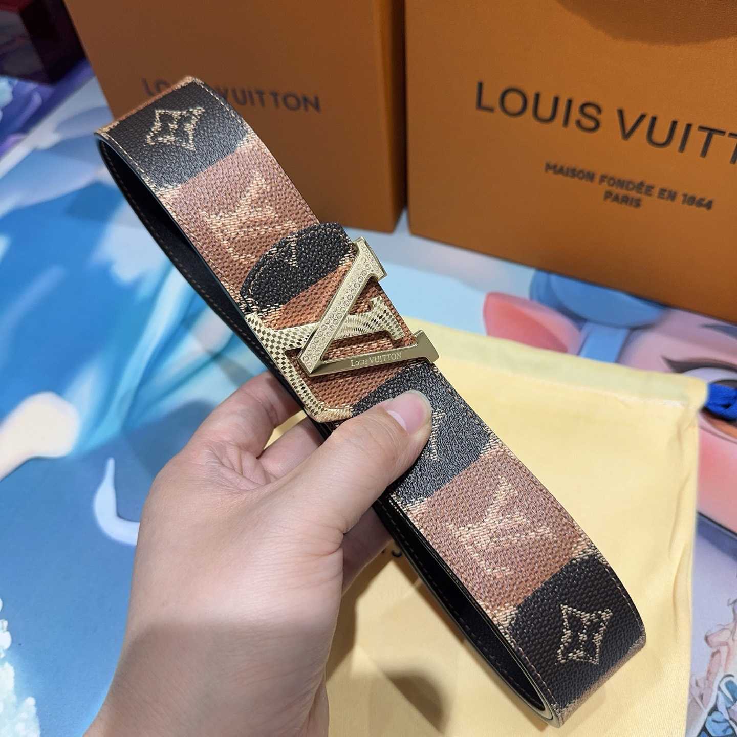 Louis Vuitton 40mm Reversible Belt  - FashionPlug