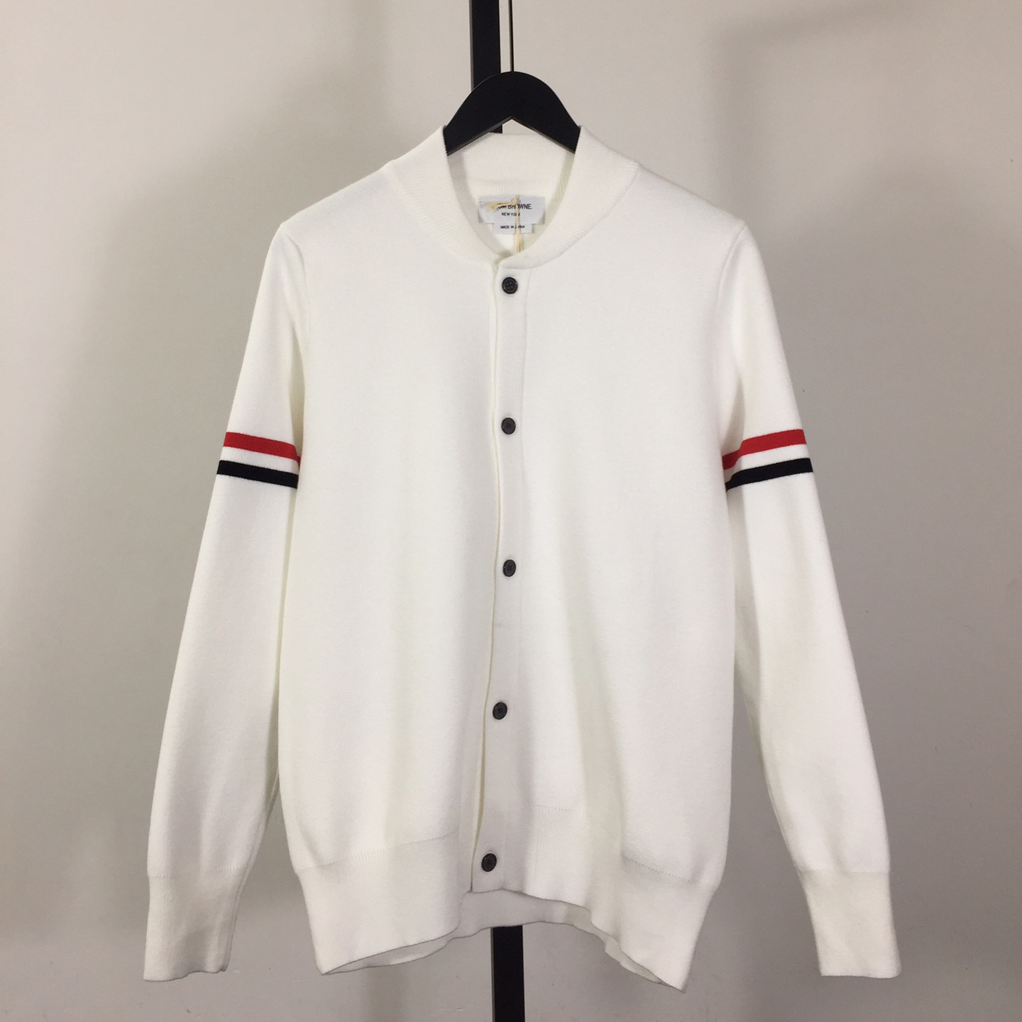 Thom Browne 4-Bar Cardigan - FashionPlug