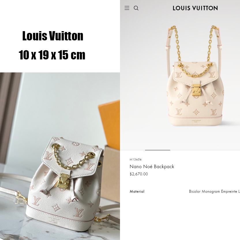 Louis Vuitton Nano Noé Backpack   M13656 - FashionPlug