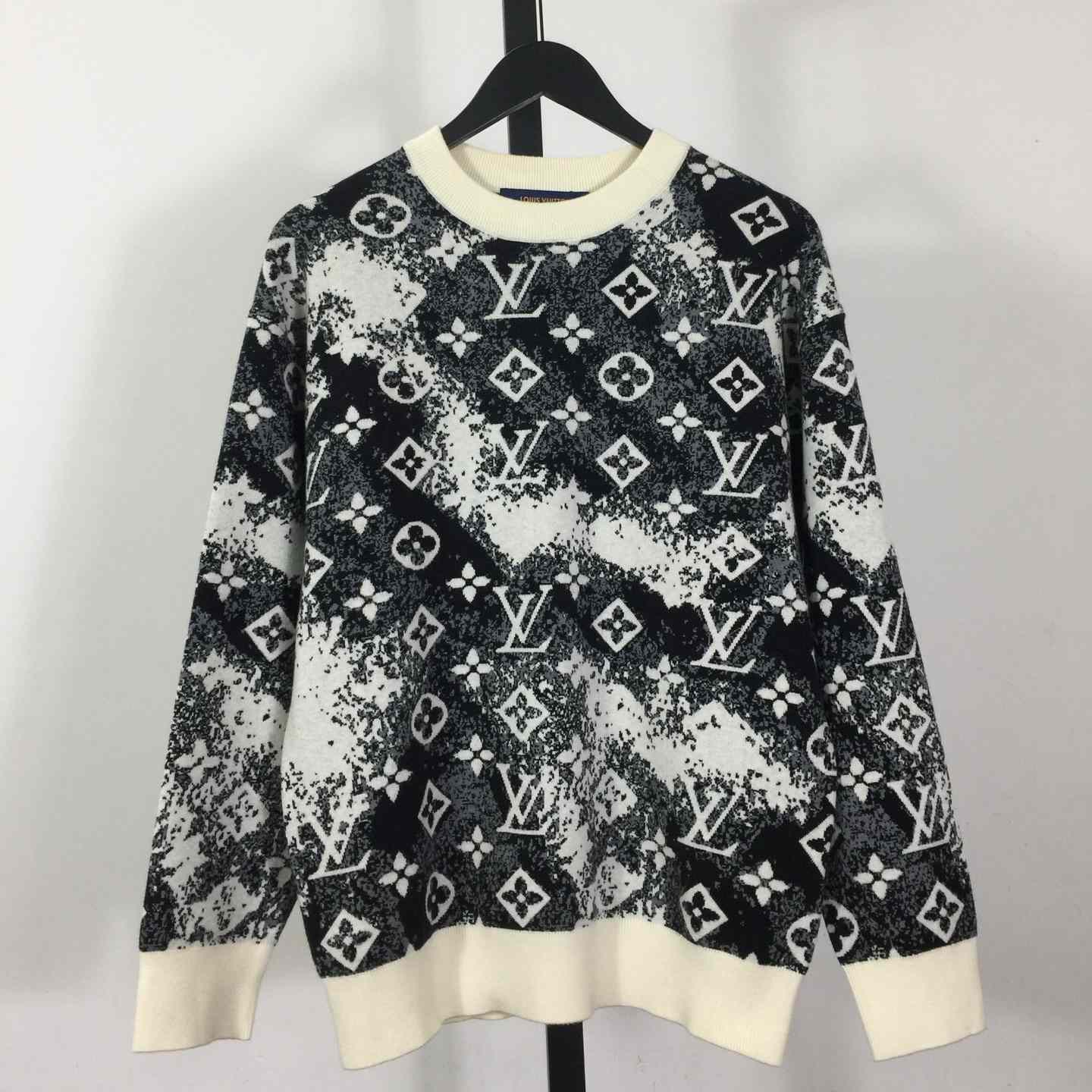 Louis Vuitton Monogram Wool Pullover - FashionPlug