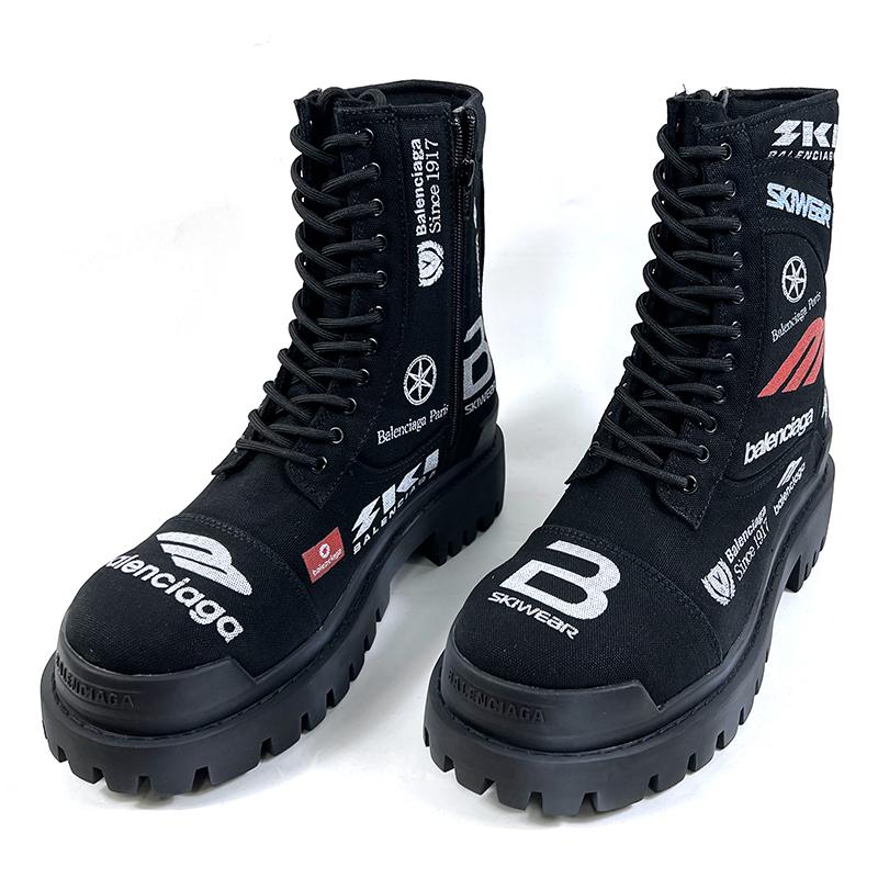 Balenciaga Combat Strike 20MM Boots - FashionPlug
