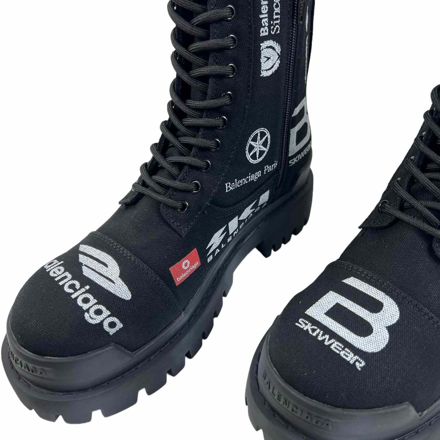 Balenciaga Combat Strike 20MM Boots - FashionPlug