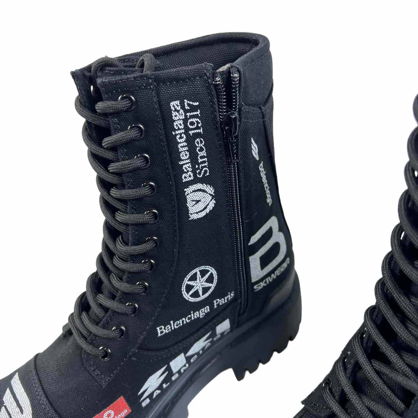 Balenciaga Combat Strike 20MM Boots - FashionPlug