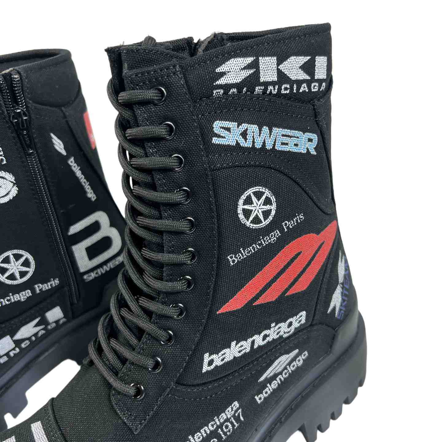 Balenciaga Combat Strike 20MM Boots - FashionPlug