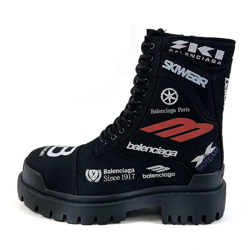 Balenciaga Combat Strike 20MM Boots - FashionPlug