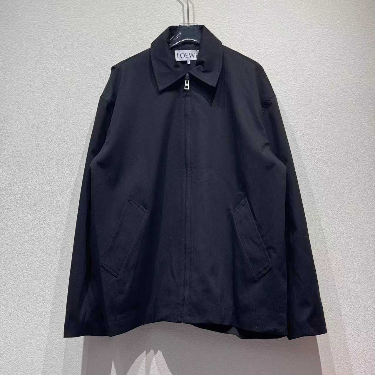 Loewe Draped Jacket In Cotton And Silk - FashionPlug