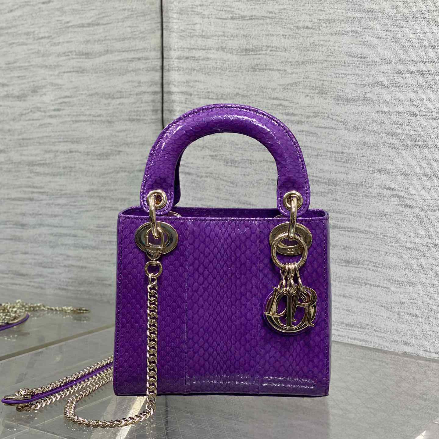 Dior Lady Dior Bag   17cm - FashionPlug