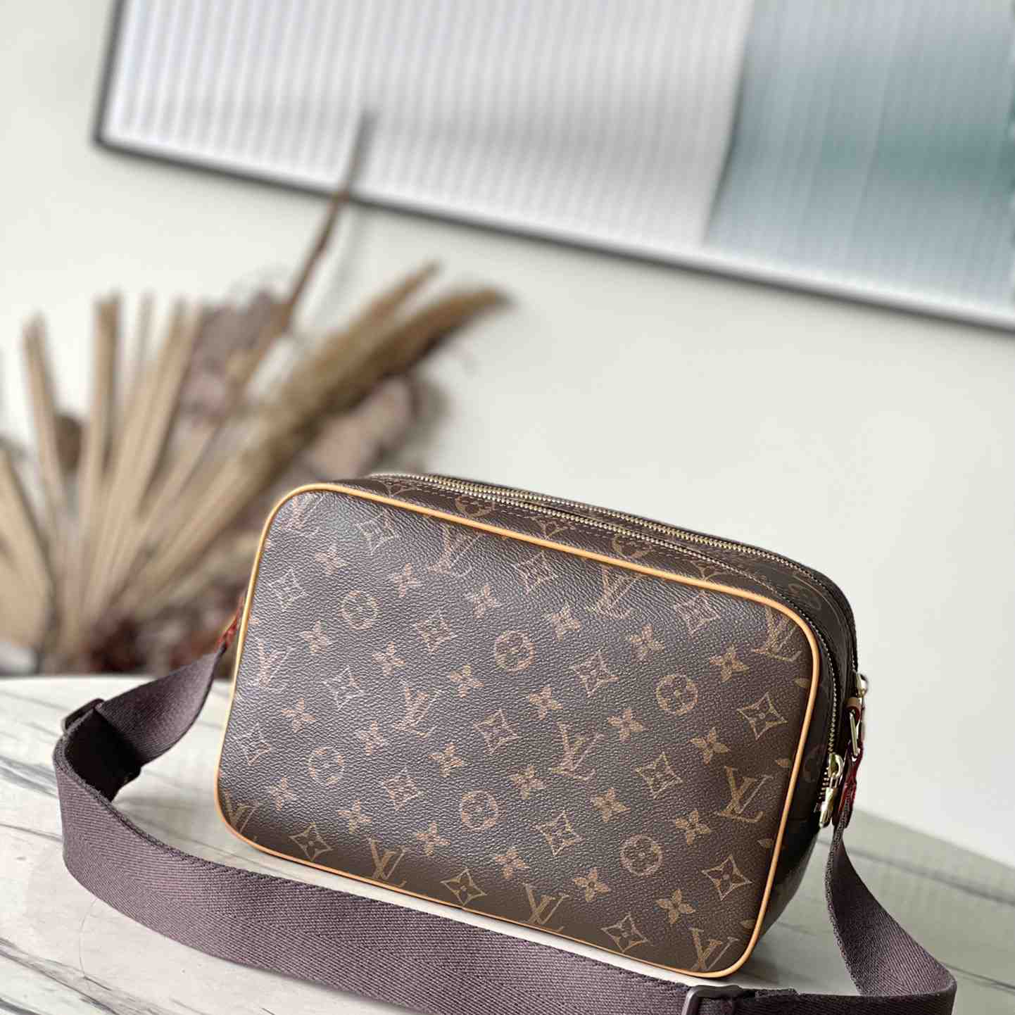 Louis Vuitton Monogram Shoulder Bag (28 x 21 x 11 cm) - FashionPlug