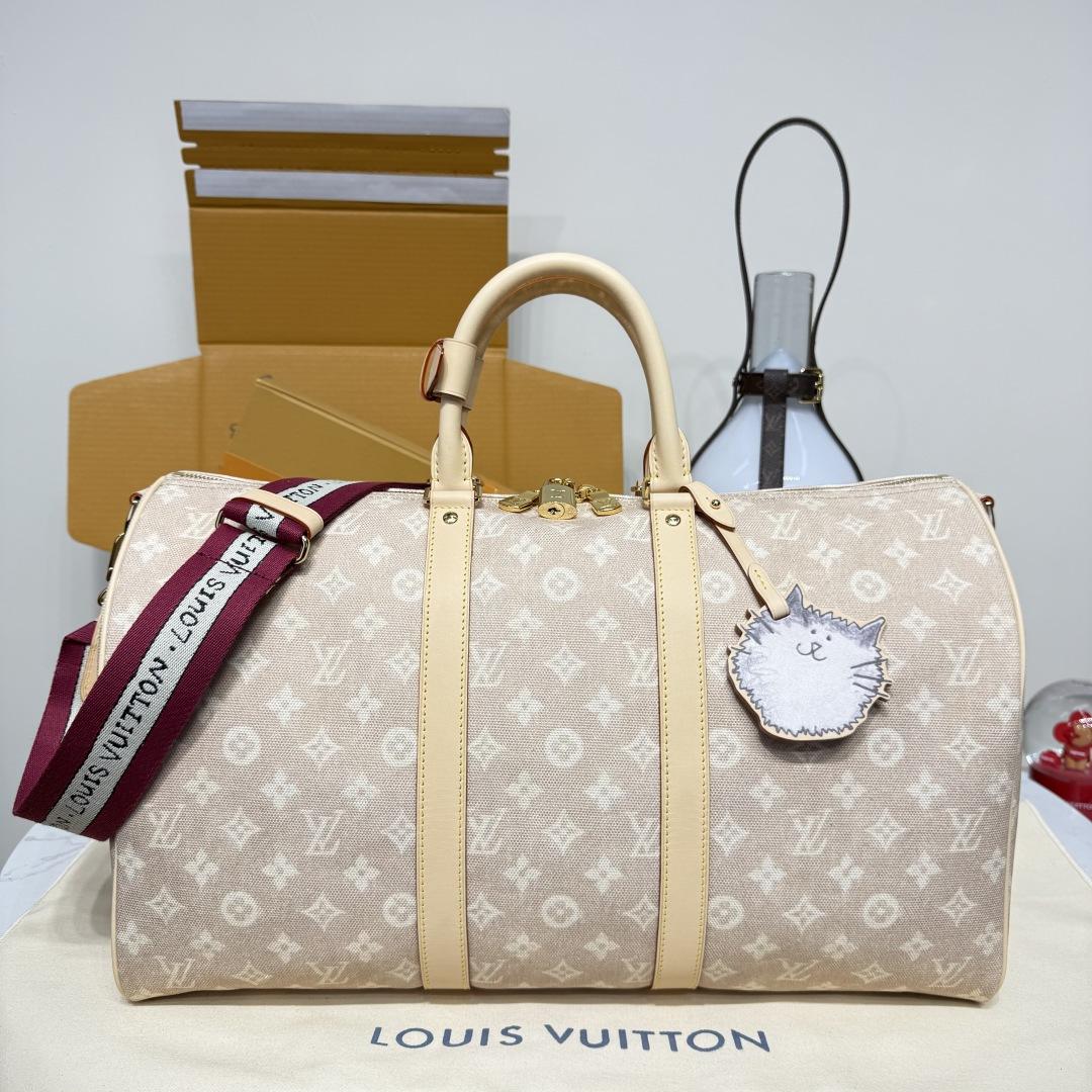 Louis Vuitton Keepall Bandoulière 45   M25787 - FashionPlug