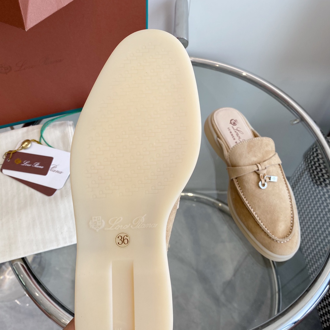 Loro Piana Charm Walk Babouche - FashionPlug