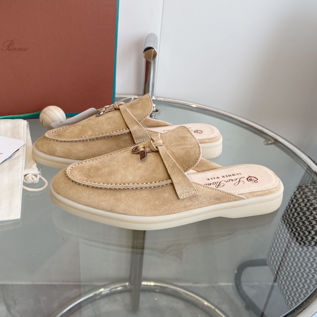 Loro Piana Charm Walk Babouche - FashionPlug