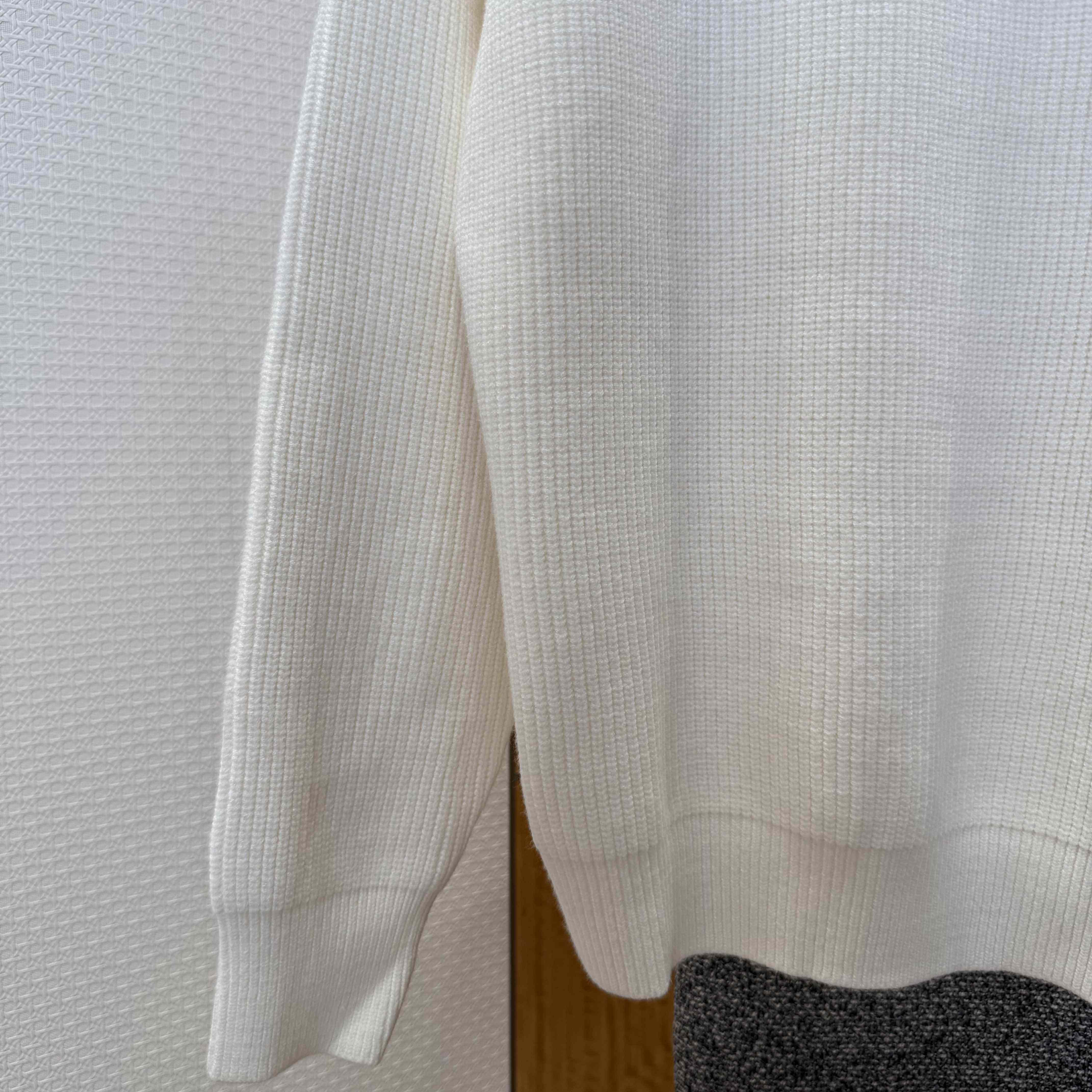 Balenciaga Logo-patch Stretch-wool Jumper - FashionPlug