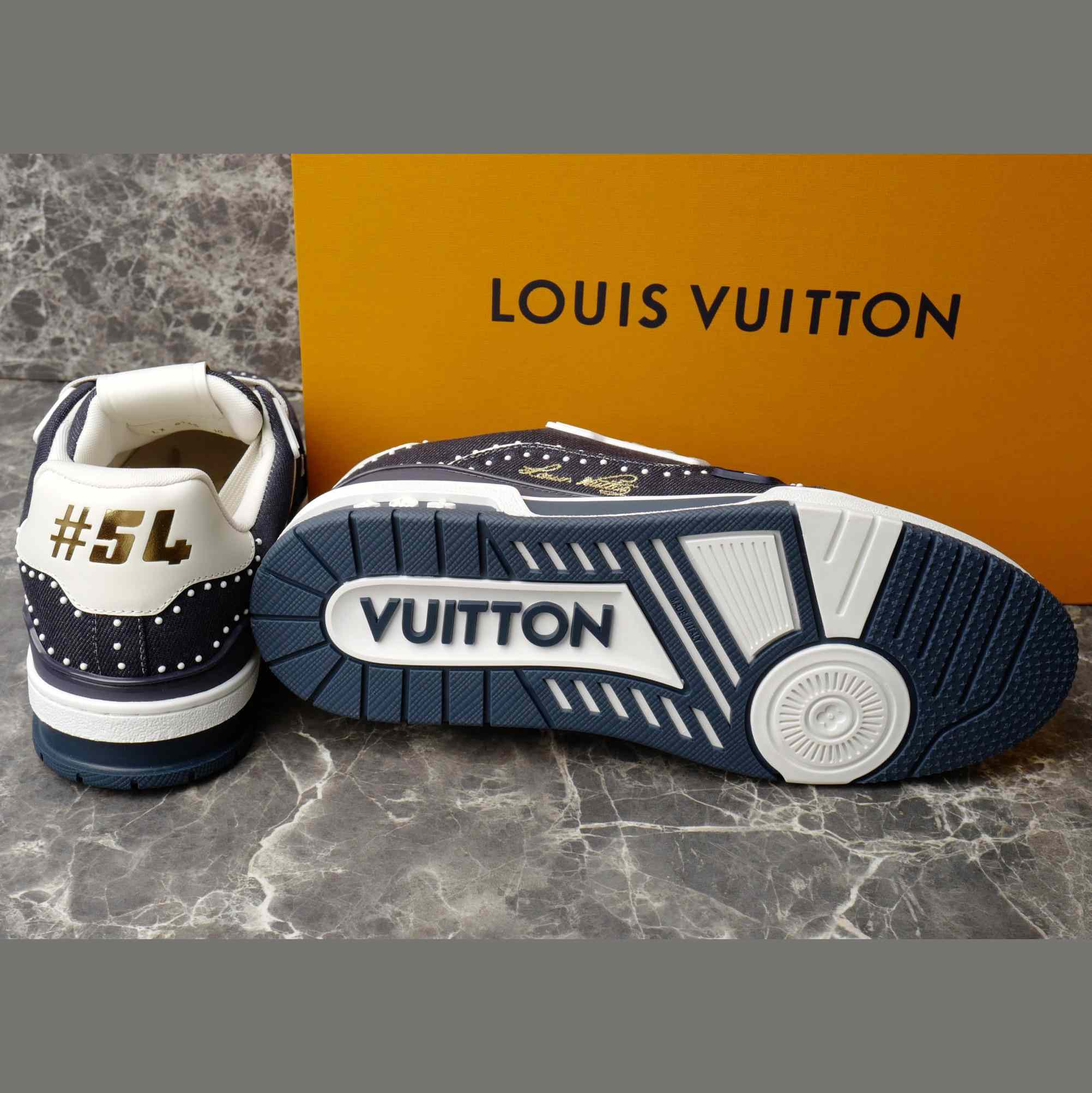 Louis Vuitton LV Trainer Sneaker   1AJ520 - FashionPlug
