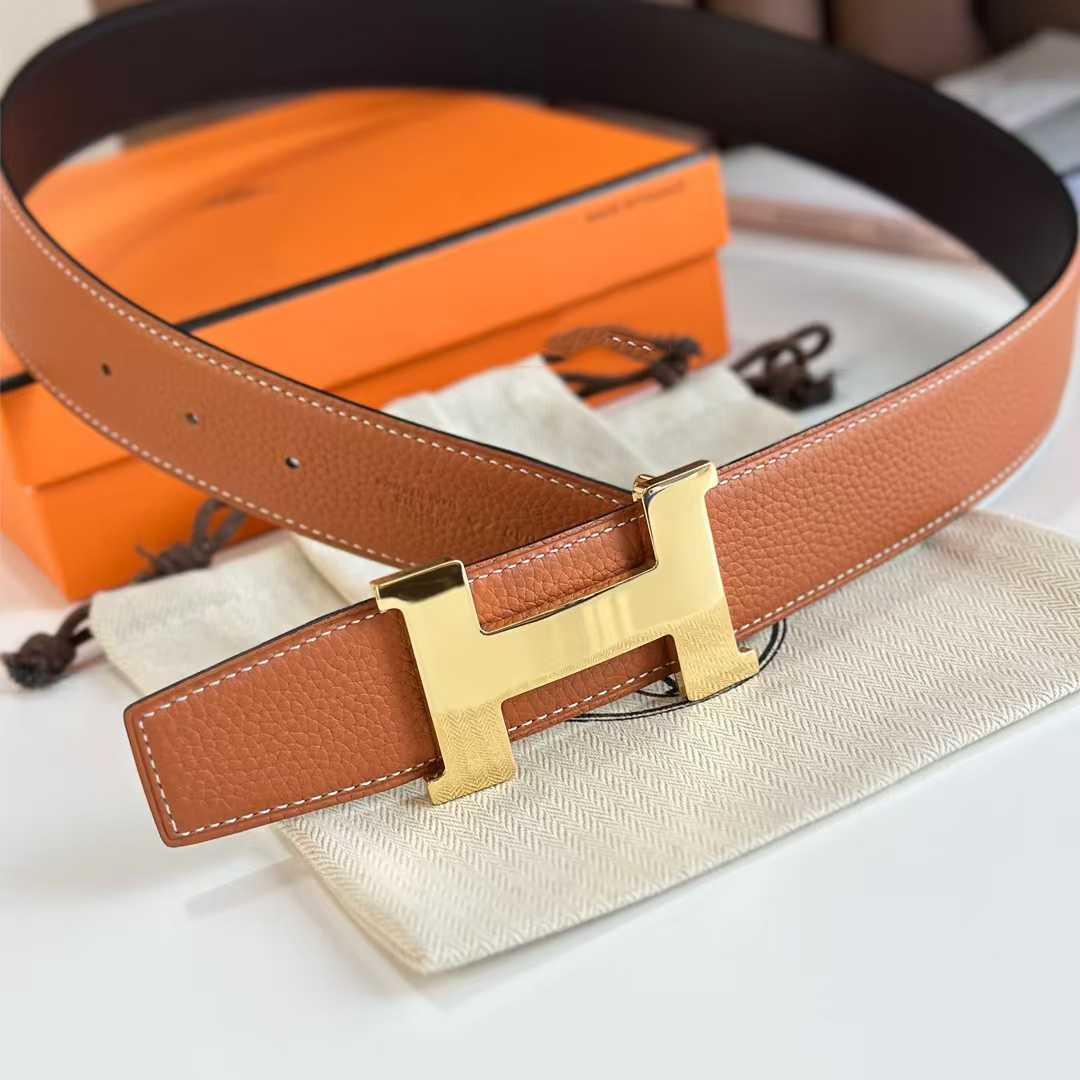Hermes Reversible Leather Belts    38 mm - FashionPlug