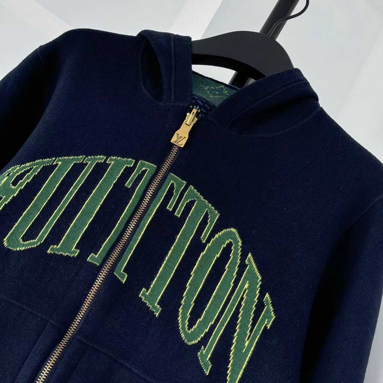 Louis Vuitton Monogram Double Face Reversible Hoodie    1AIJZ5 - FashionPlug