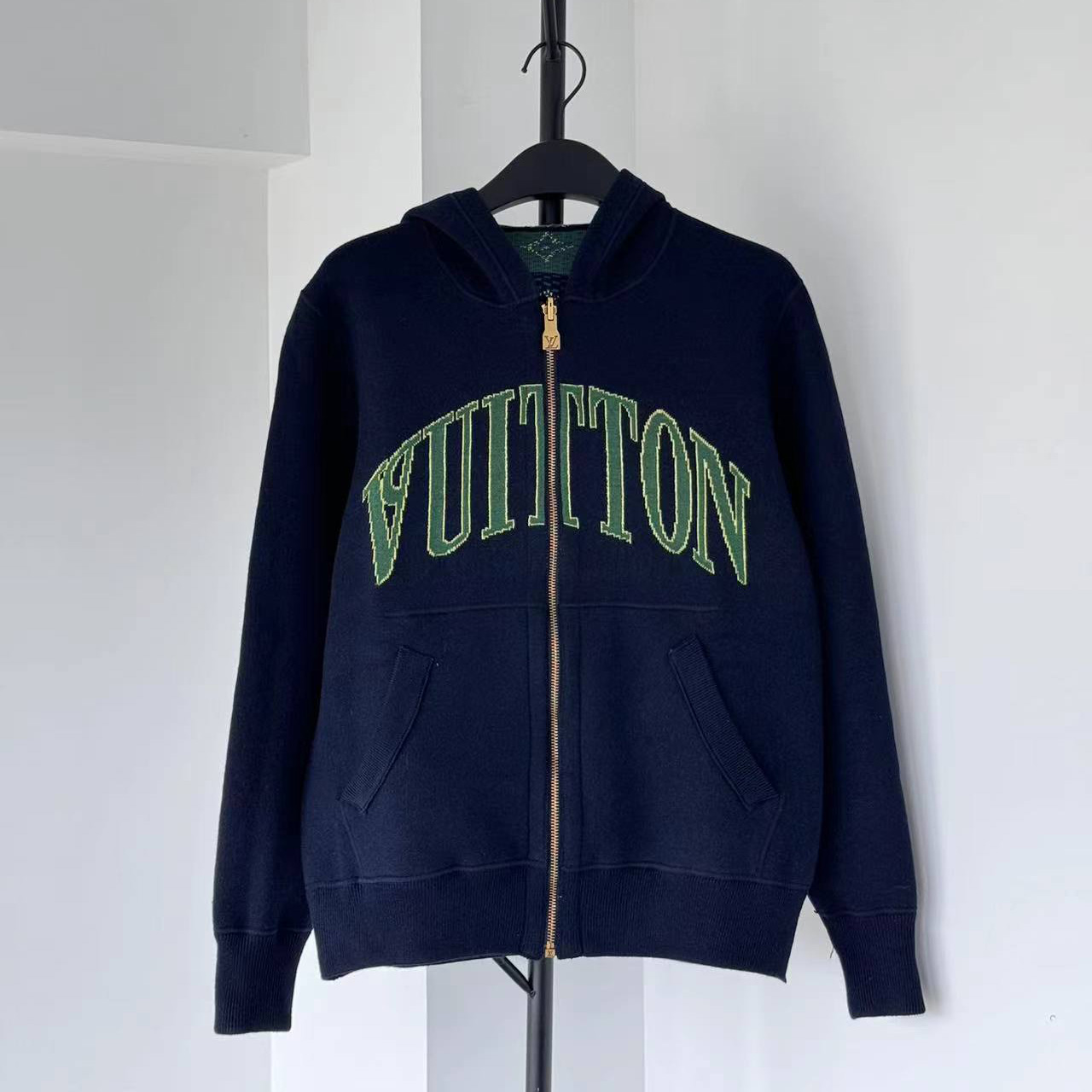 Louis Vuitton Monogram Double Face Reversible Hoodie    1AIJZ5 - FashionPlug