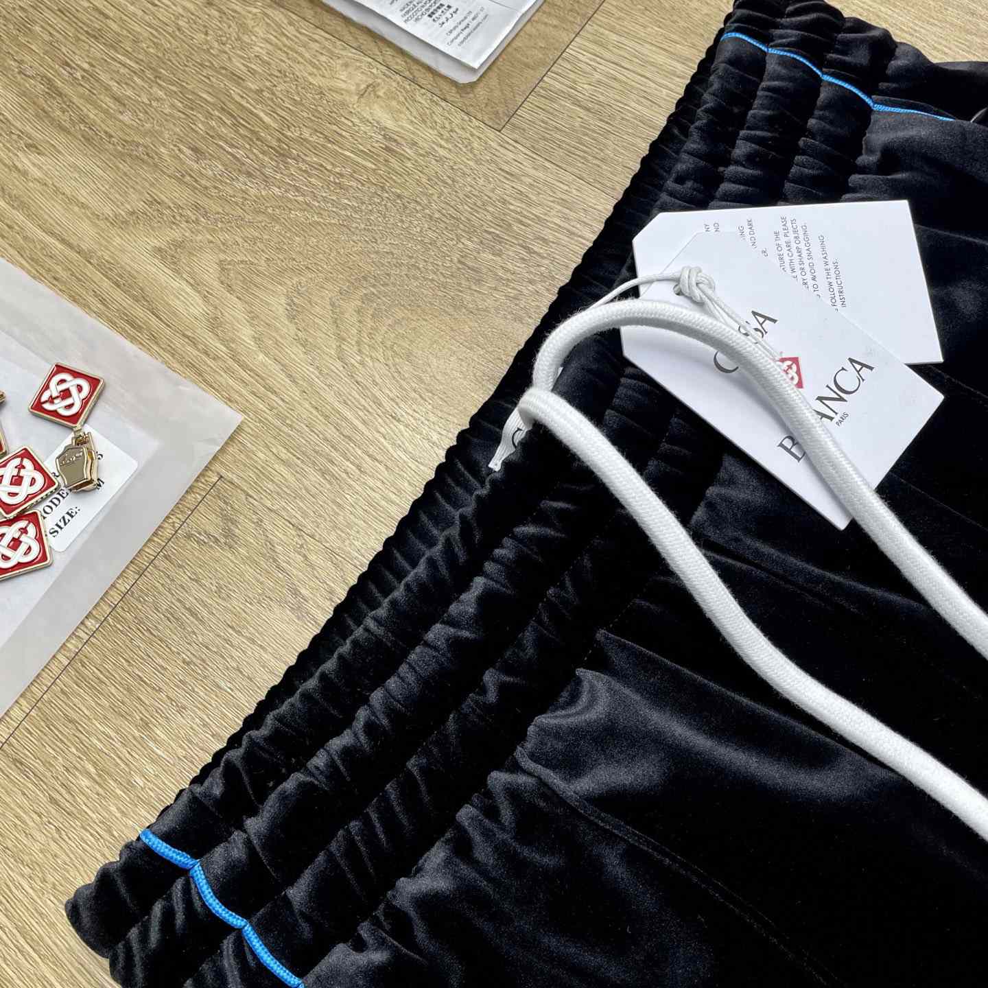 Casablanca Side-stripe Velour Track Pants   c1075 - FashionPlug