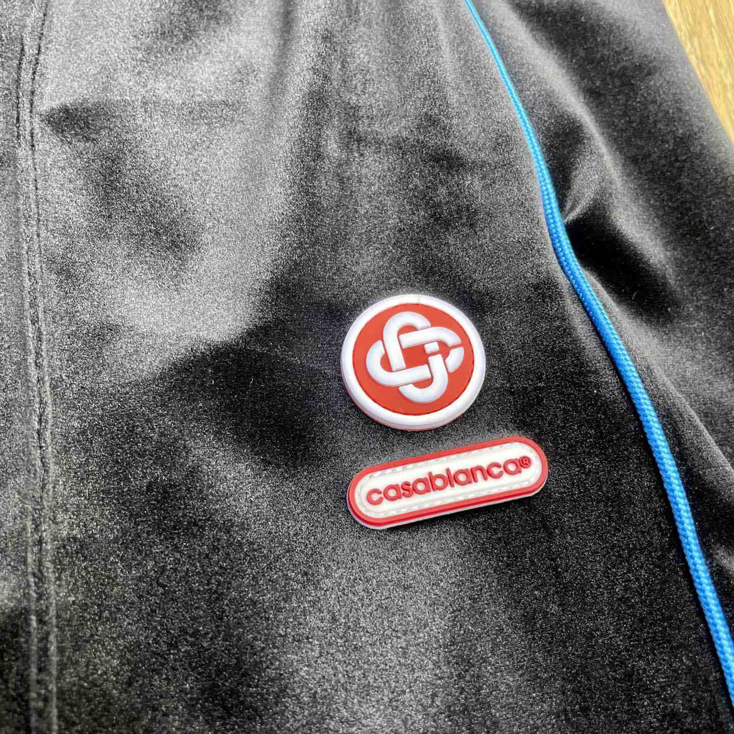 Casablanca Side-stripe Velour Track Pants   c1075 - FashionPlug