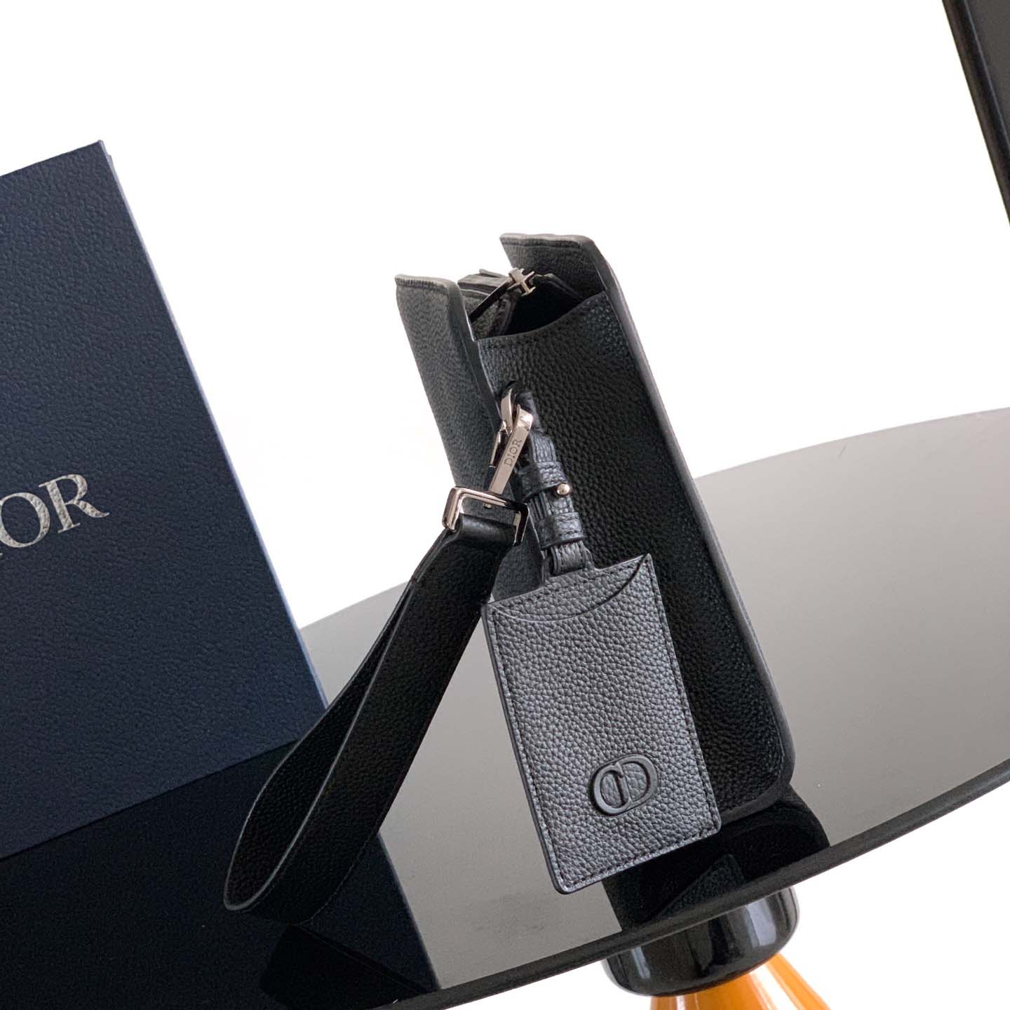 Dior CD Icon A5 Triangle Pouch  - FashionPlug