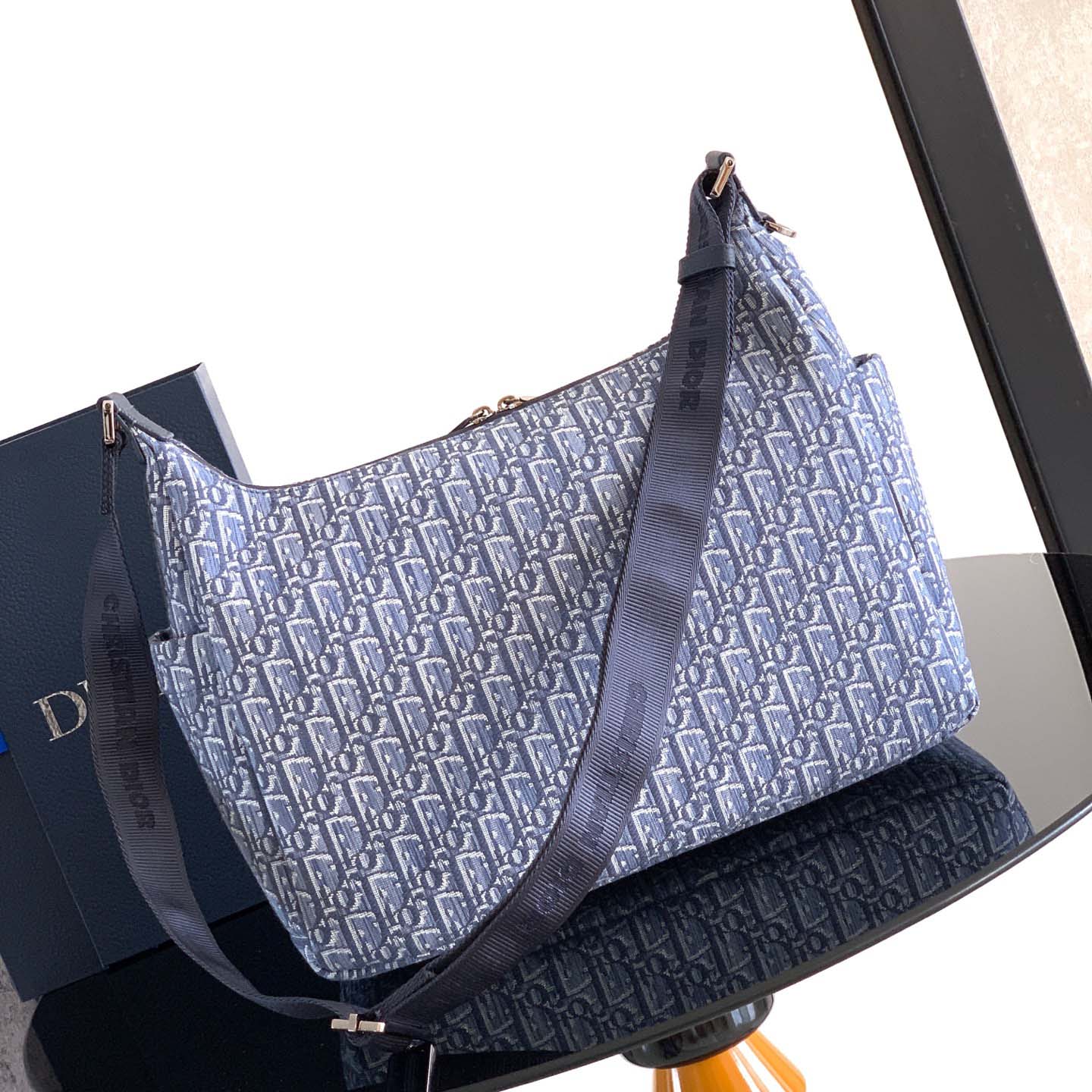 Dior Medium Rider Soft Hobo Bag   - FashionPlug