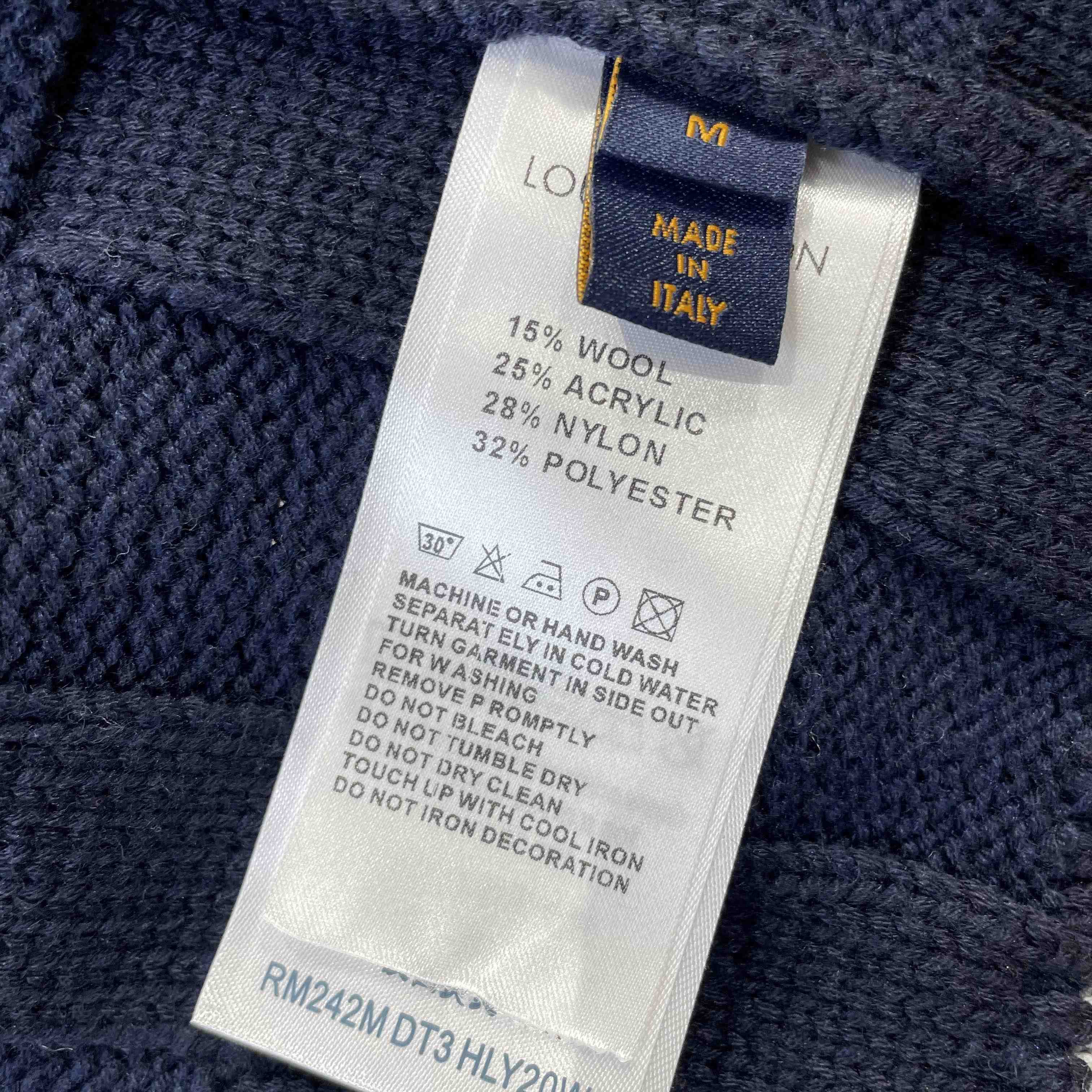 Louis Vuitton Damier Knit Blouson   1AJBVN - FashionPlug