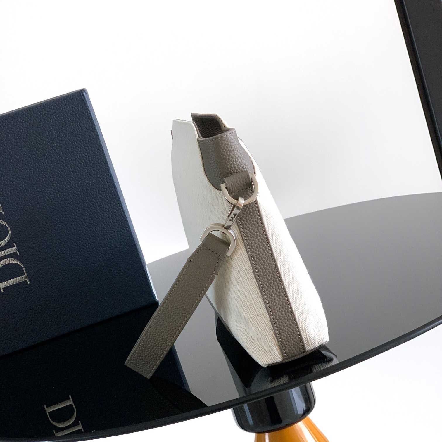 Dior Normandie A5 Triangle Pouch  - FashionPlug