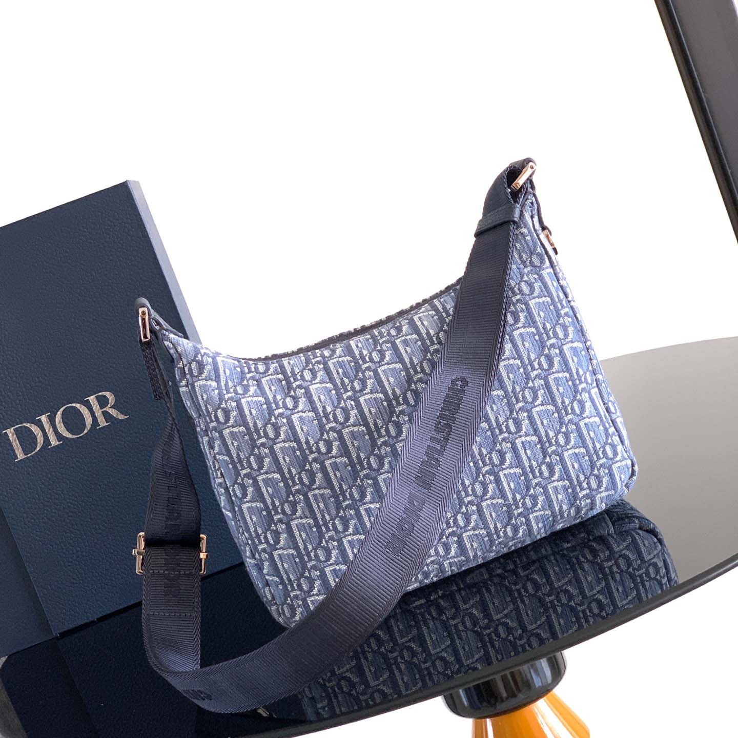 Dior Small Rider Soft Hobo Bag  - FashionPlug