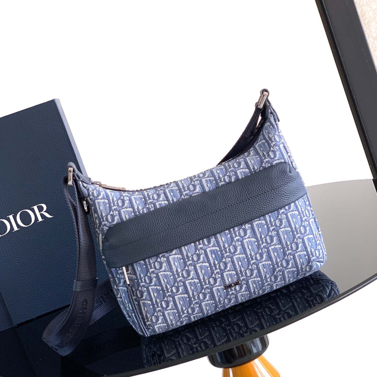 Dior Small Rider Soft Hobo Bag  - FashionPlug