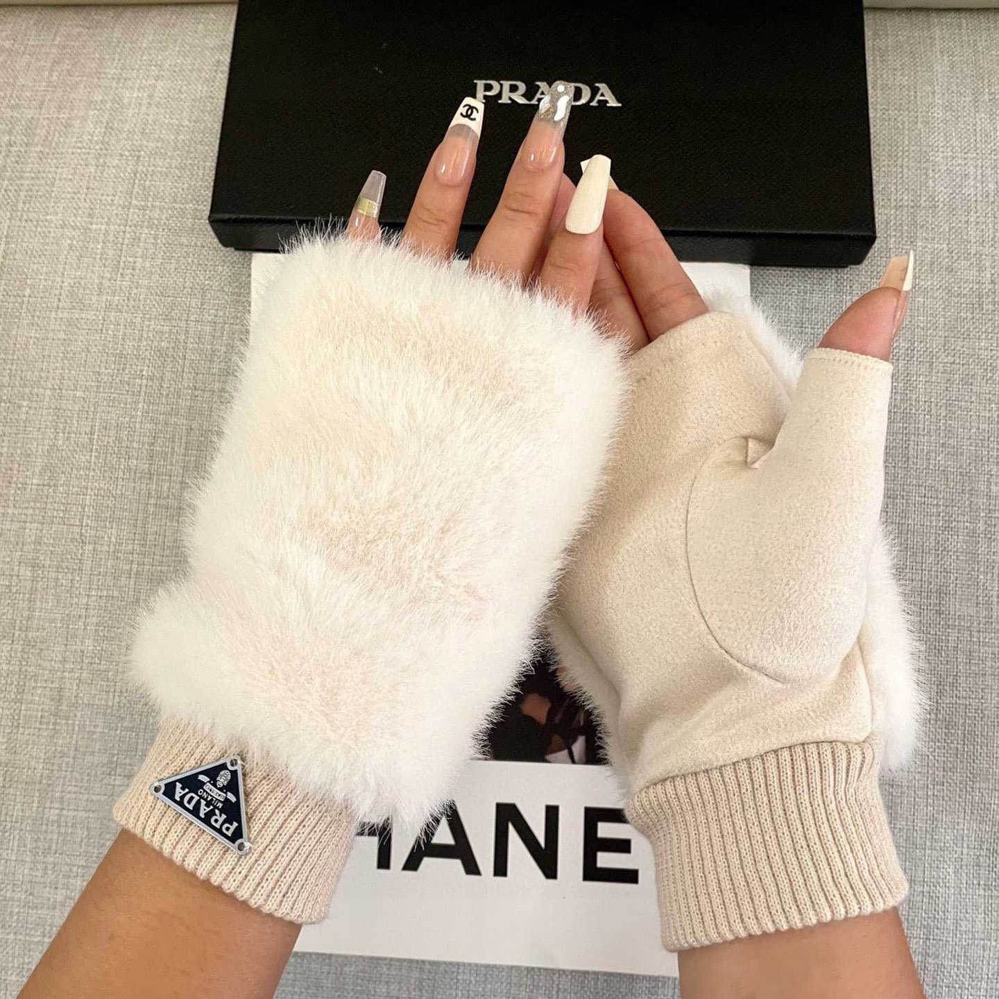 Prada Women's Gloves  - FashionPlug