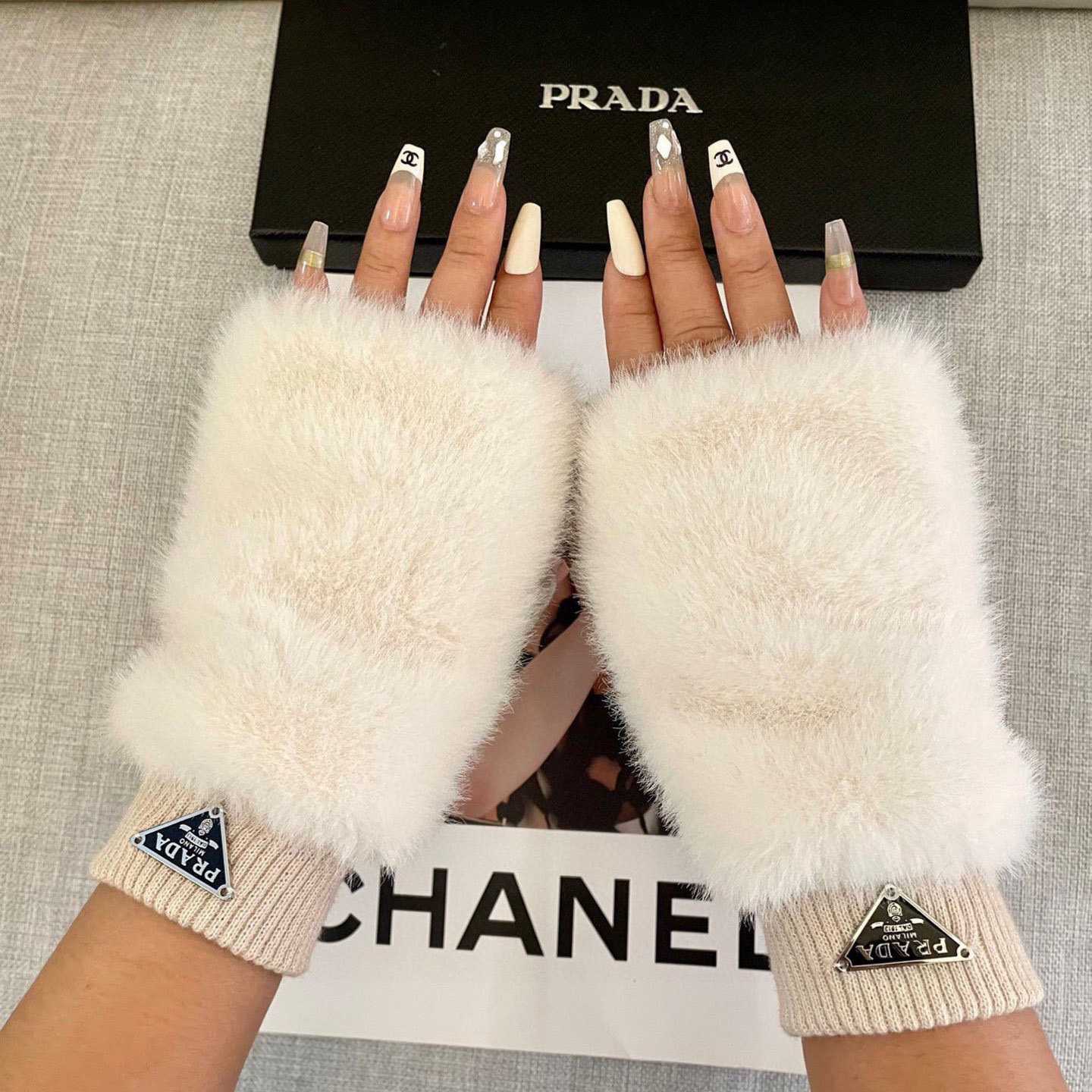 Prada Women's Gloves  - FashionPlug