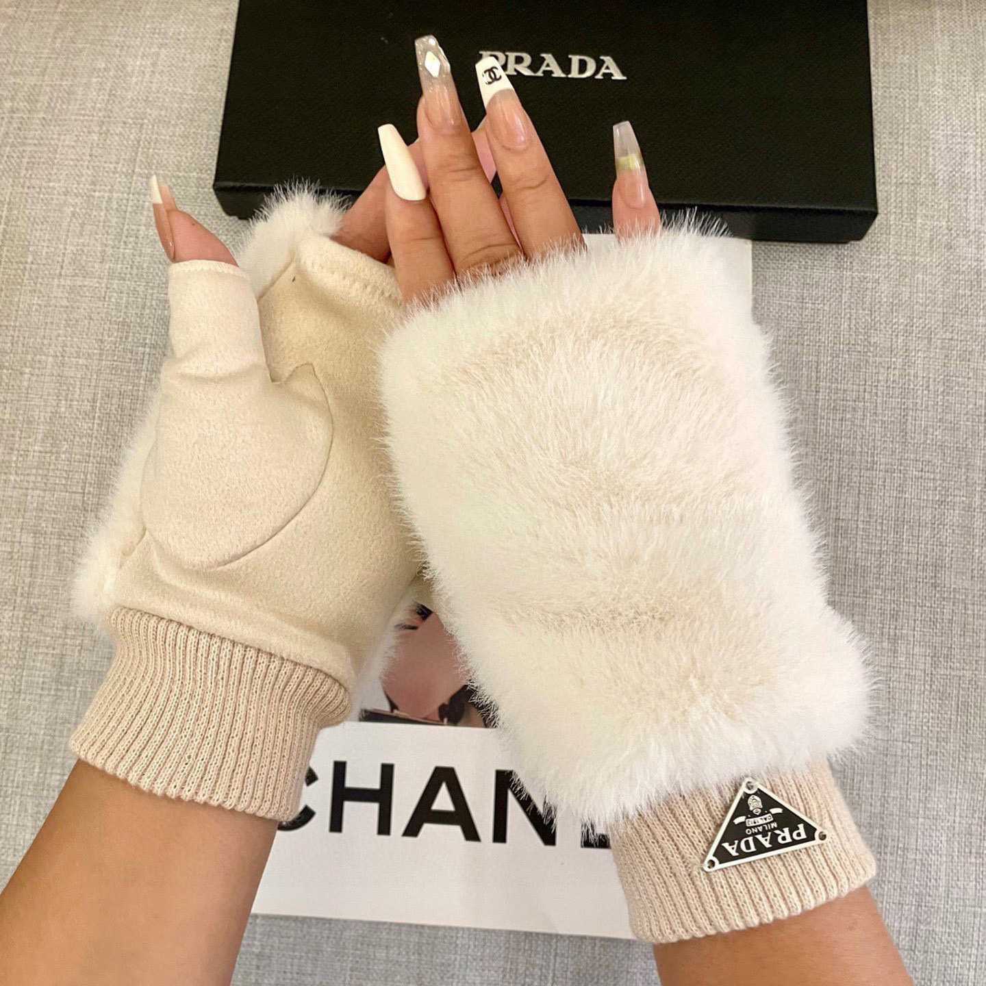 Prada Women's Gloves  - FashionPlug