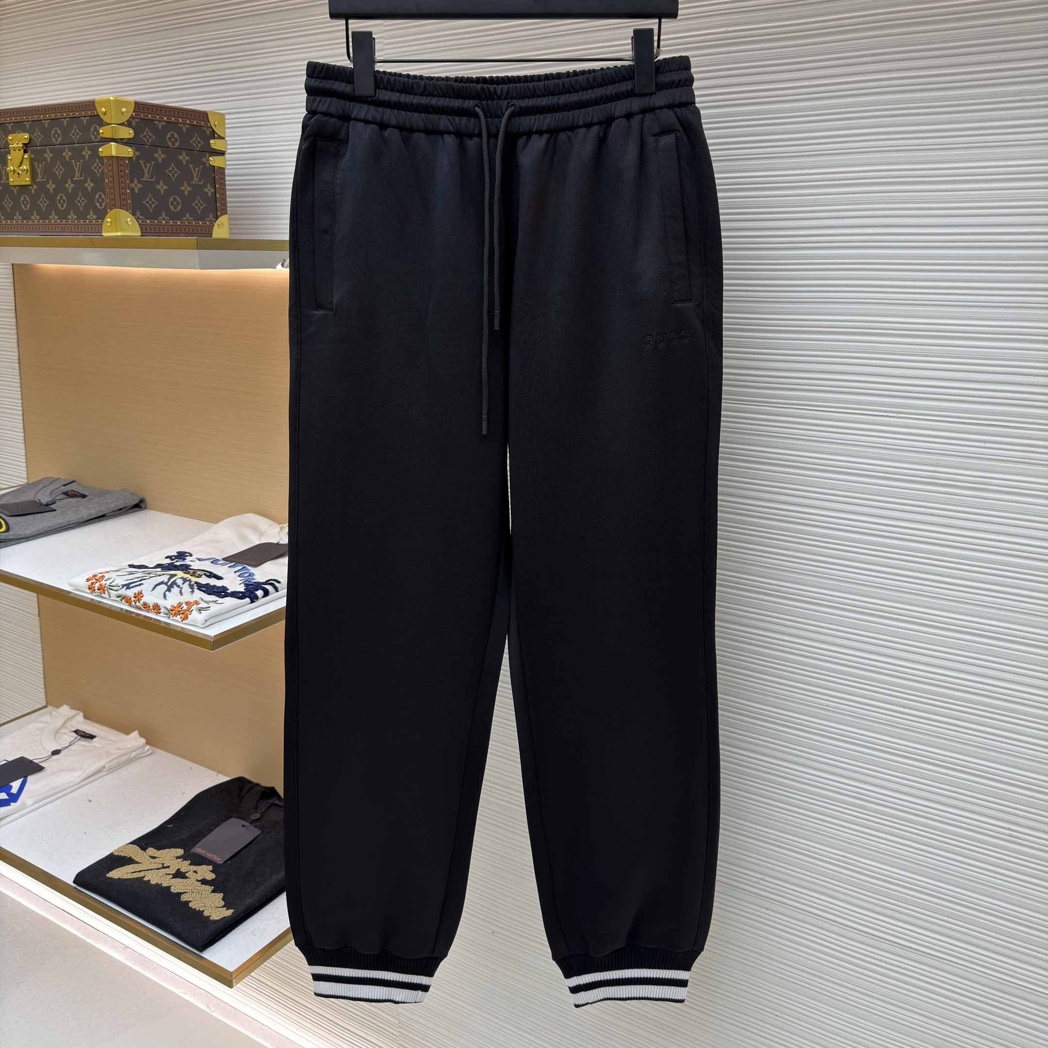 Gucci Technical Jersey Sportswear Pants - FashionPlug