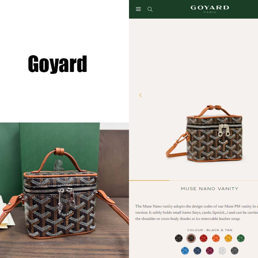 Goyard Muse Nano Vanity - FashionPlug