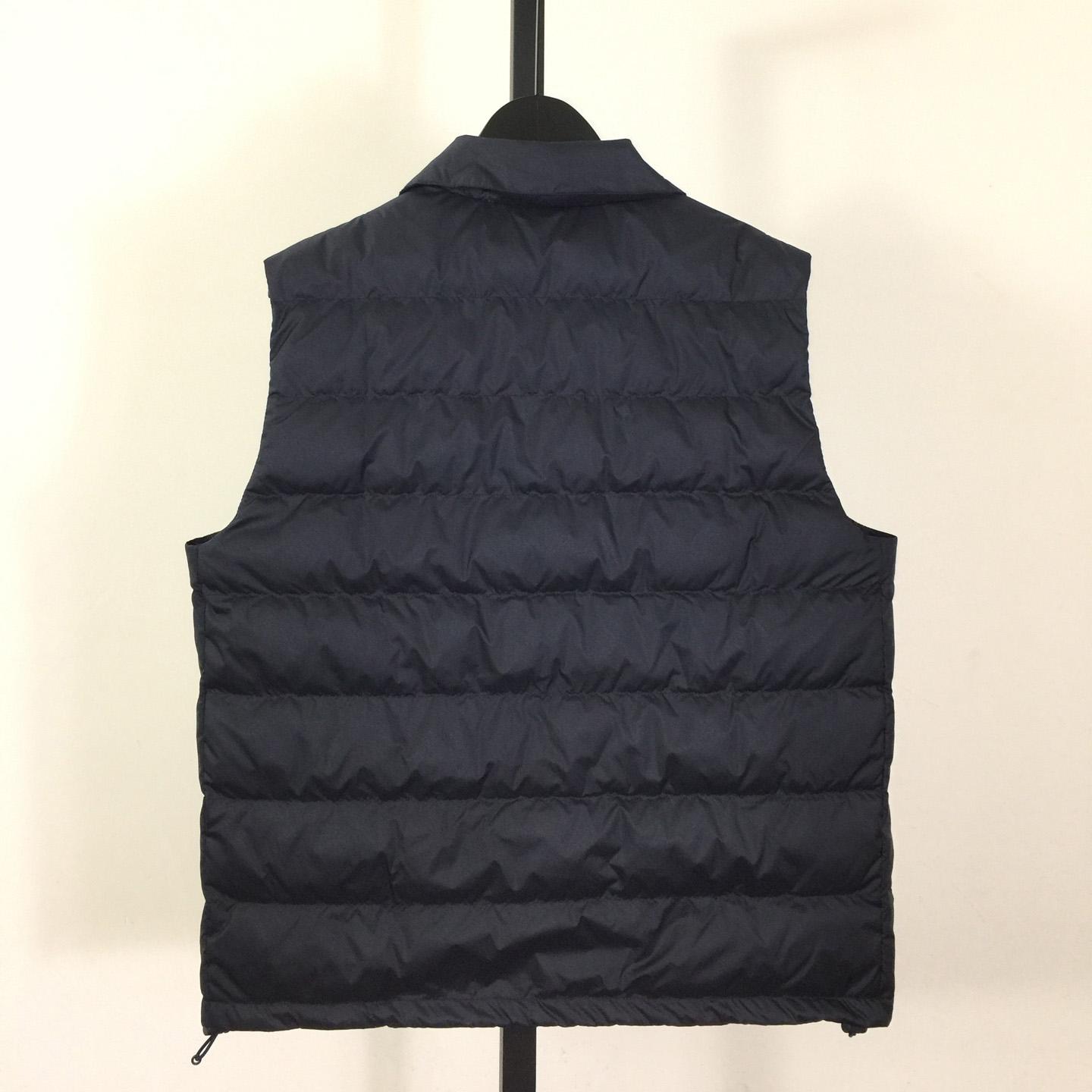 Miu Miu Technical Pongé Down Vest - FashionPlug