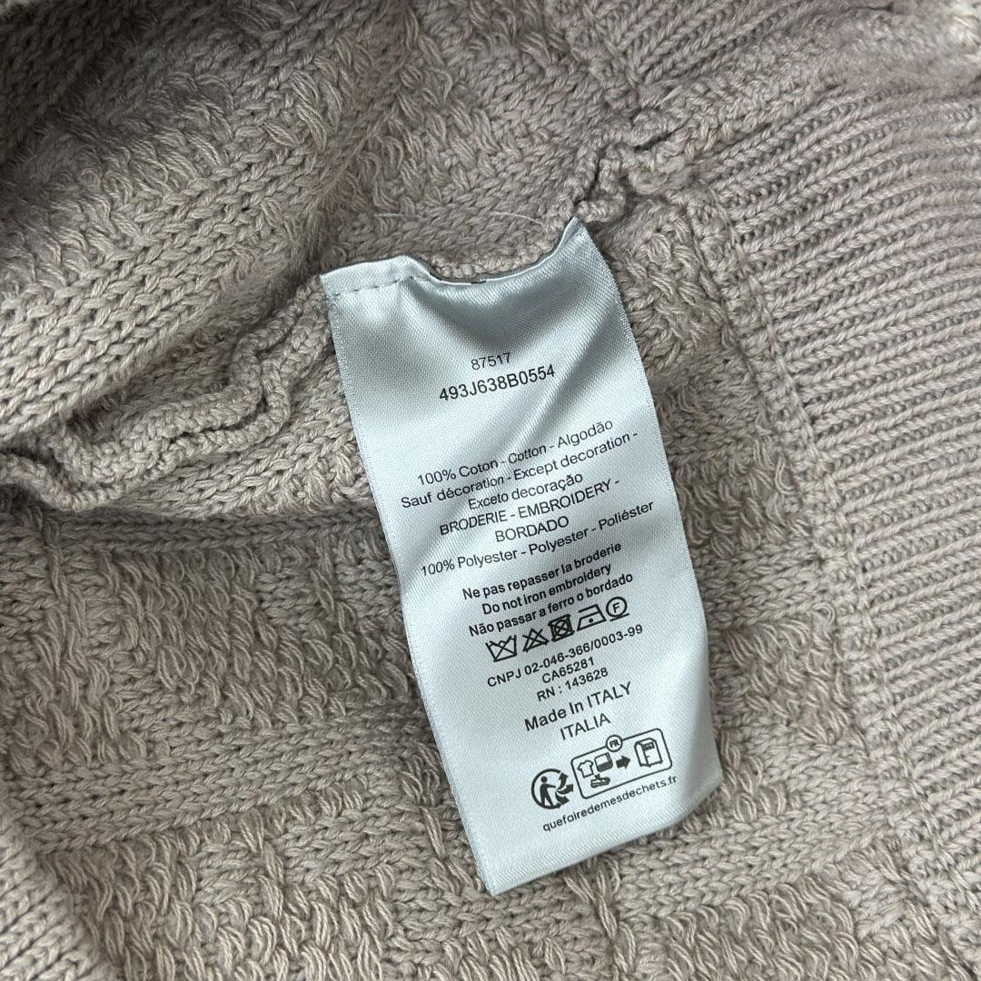 Dior Oblique Cotton Blend Sweater - FashionPlug