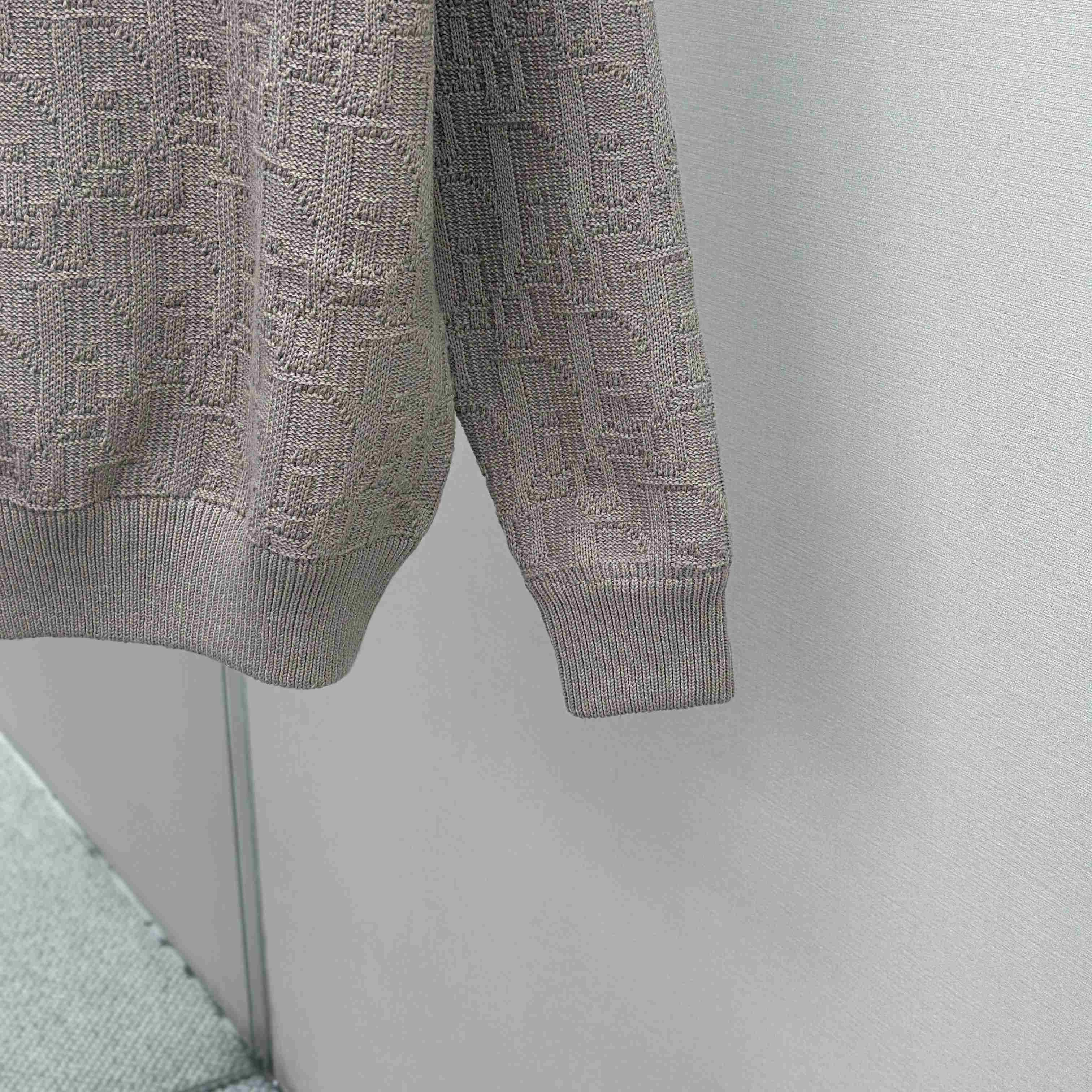 Dior Oblique Cotton Blend Sweater - FashionPlug