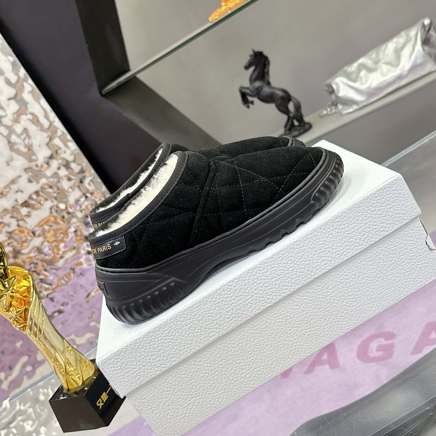 Dior Frost Low Ankle Boot - FashionPlug