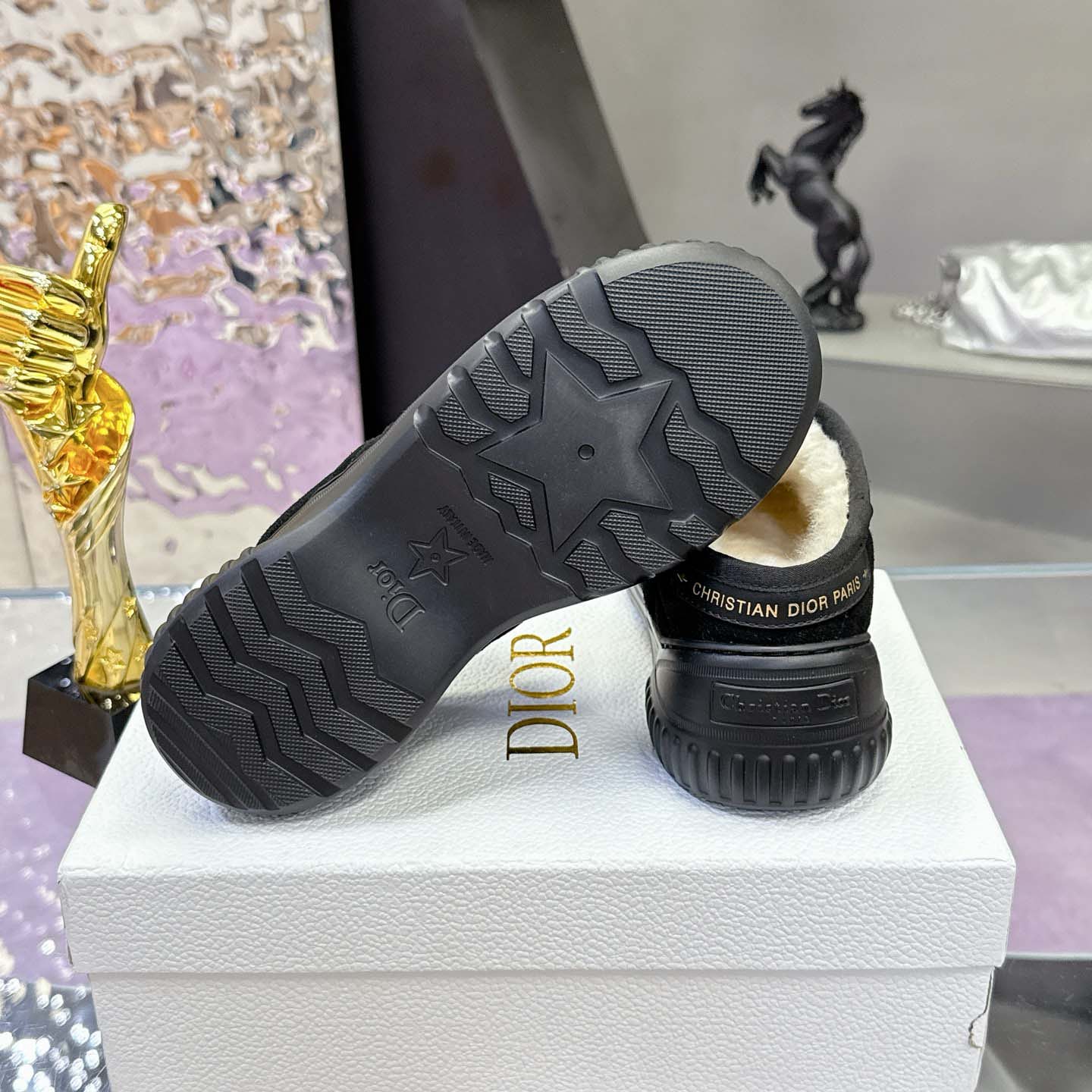 Dior Frost Low Ankle Boot - FashionPlug