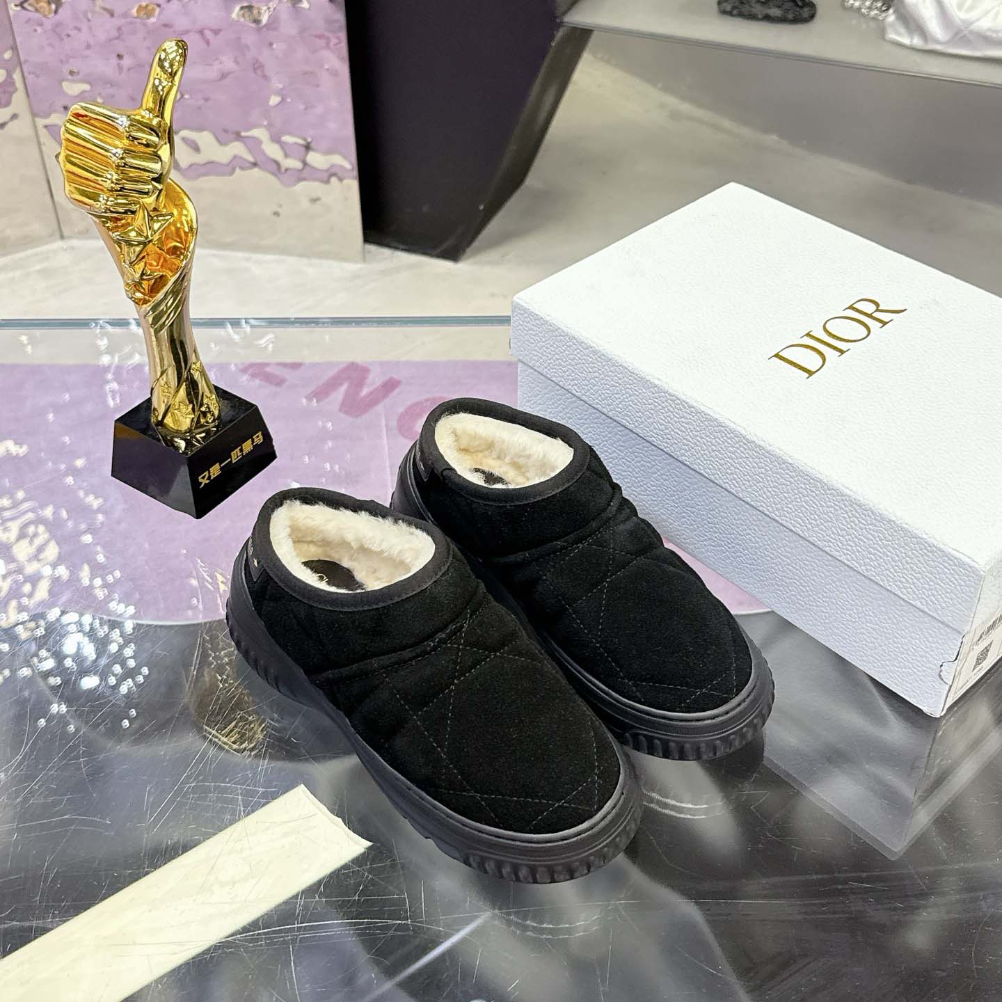 Dior Frost Low Ankle Boot - FashionPlug