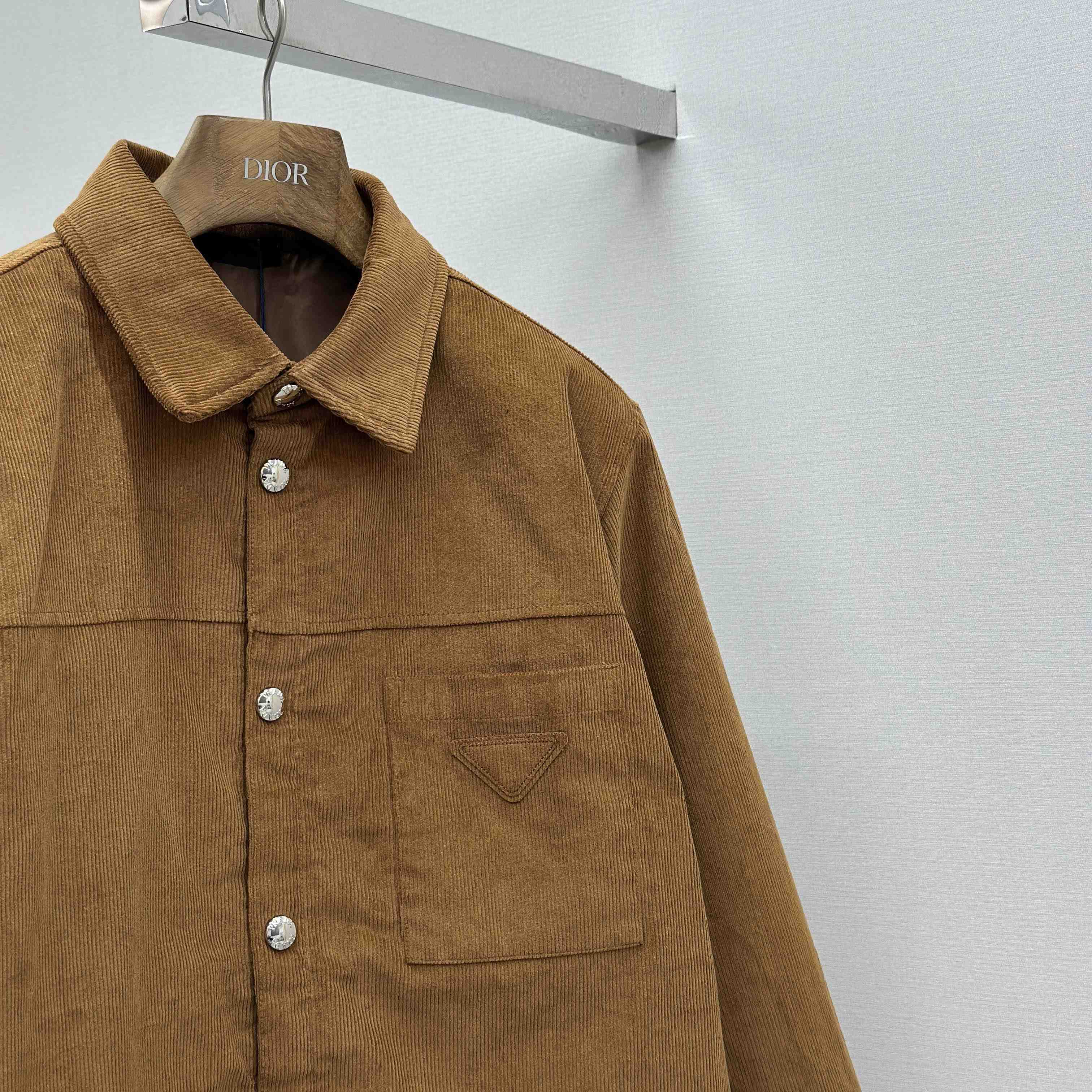 Prada Corduroy Shirt - FashionPlug