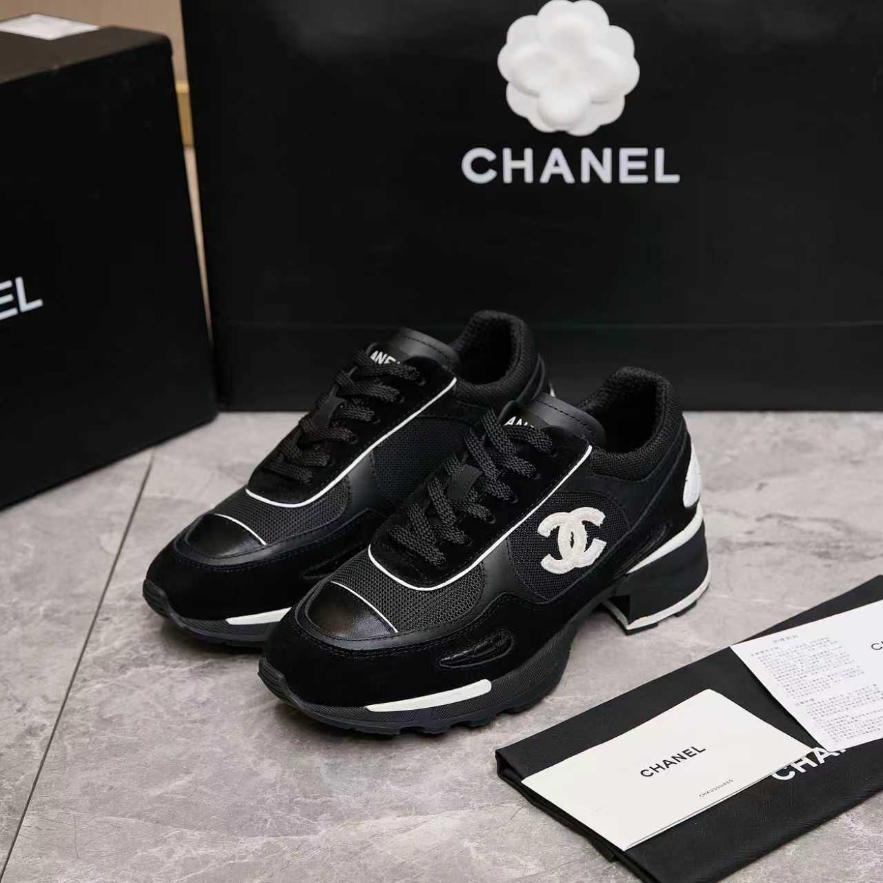 Chanel Sneakers - FashionPlug